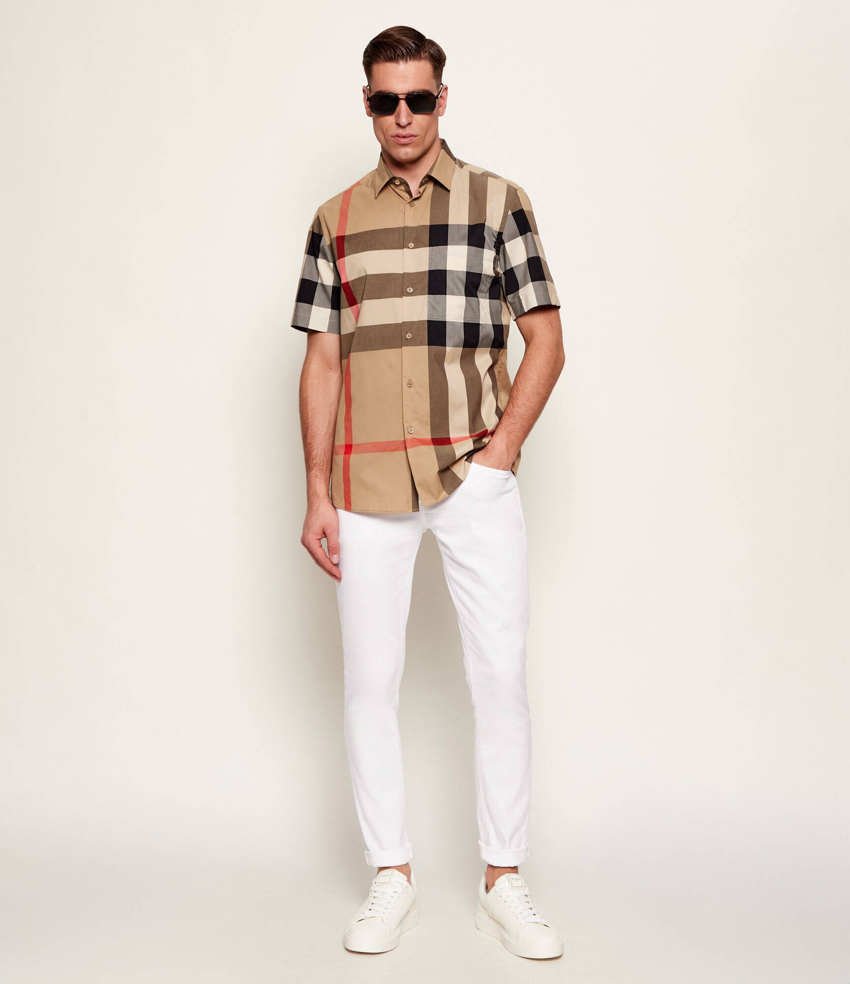 Burberry Cămașă SUMMERTON SS | Slim Fit