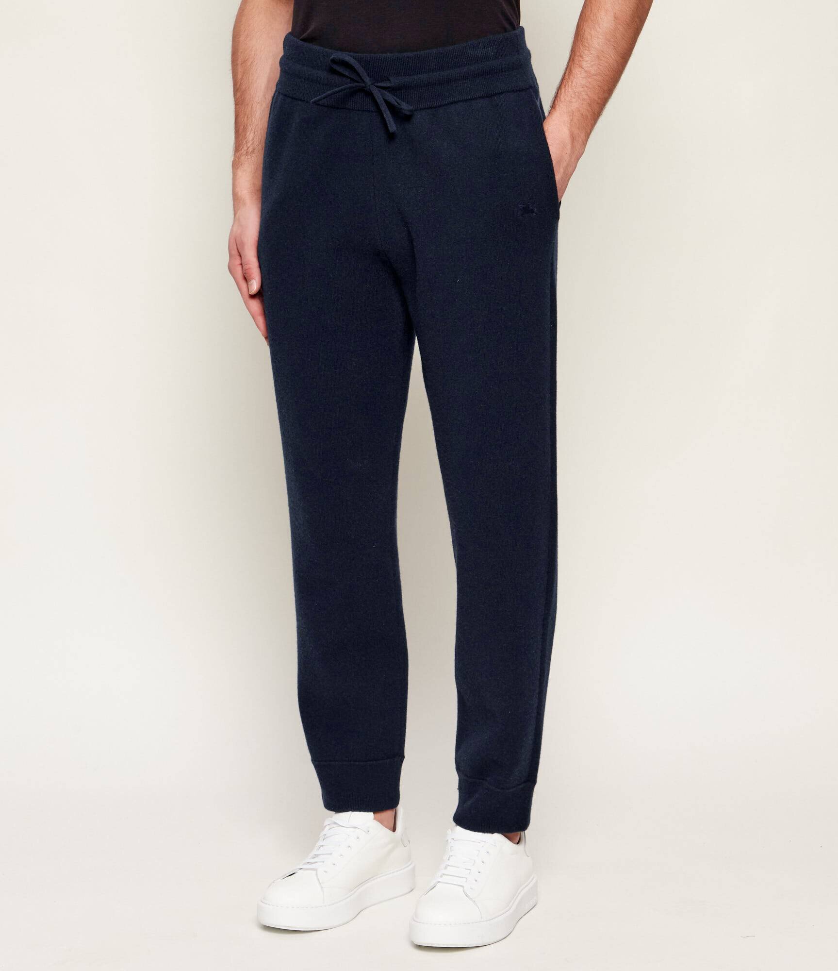 Burberry De cașmir pantaloni de trening | regular fit