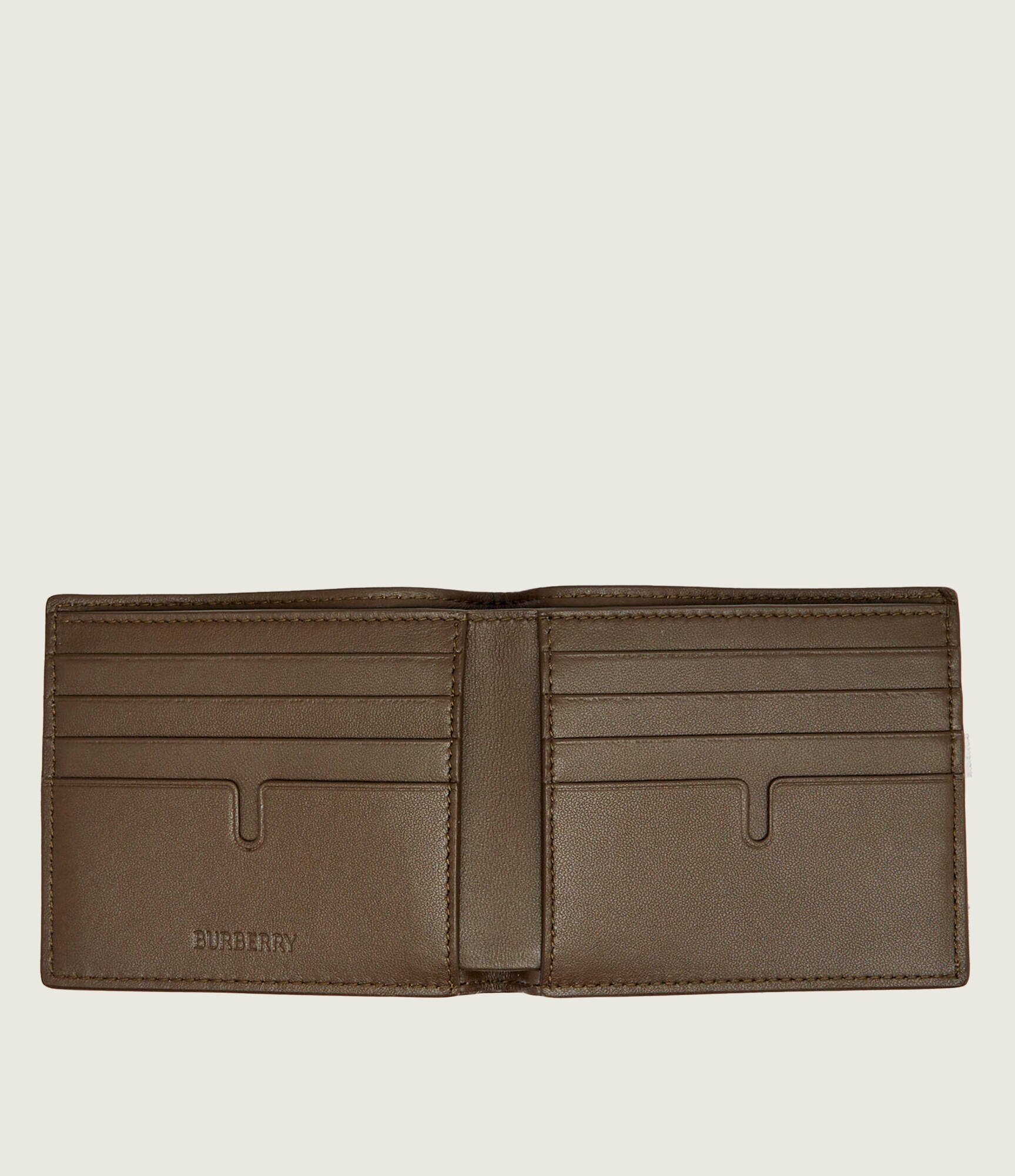 Burberry Portofel cu adaos de piele
