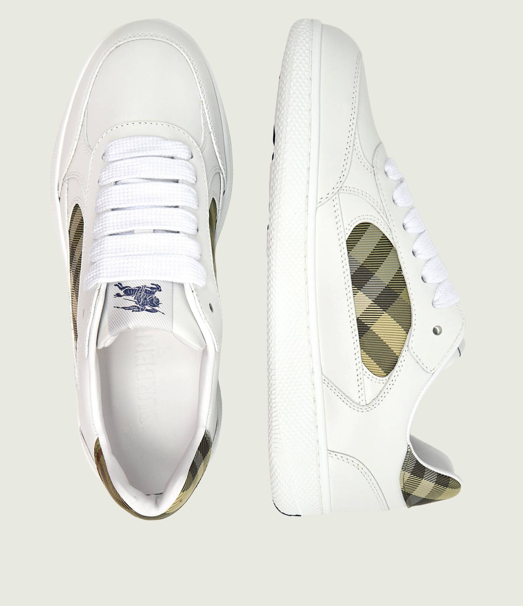 Burberry Teniși din piele Mf Terrace Mix