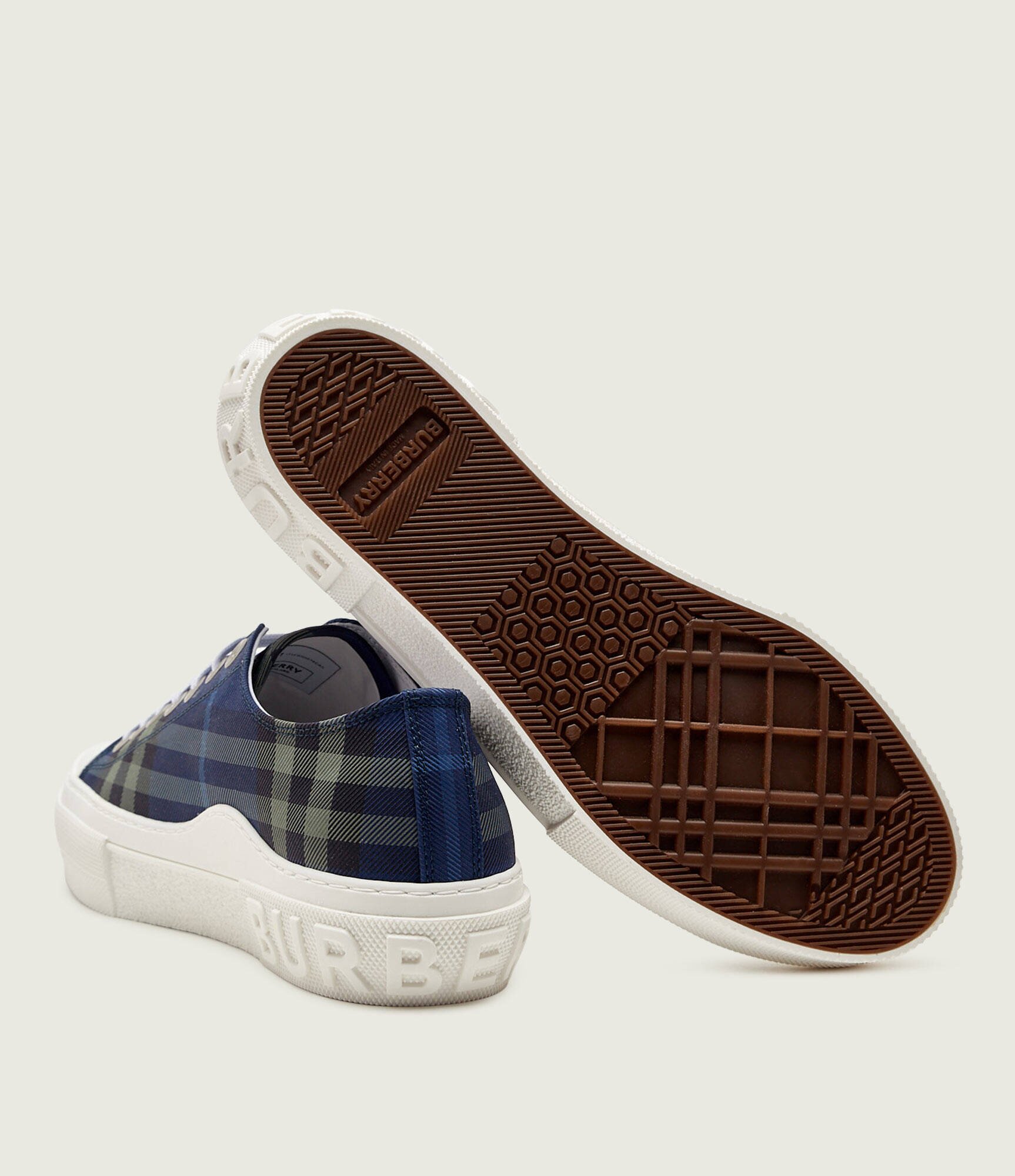 Burberry Teniși JACK cu adaos de piele