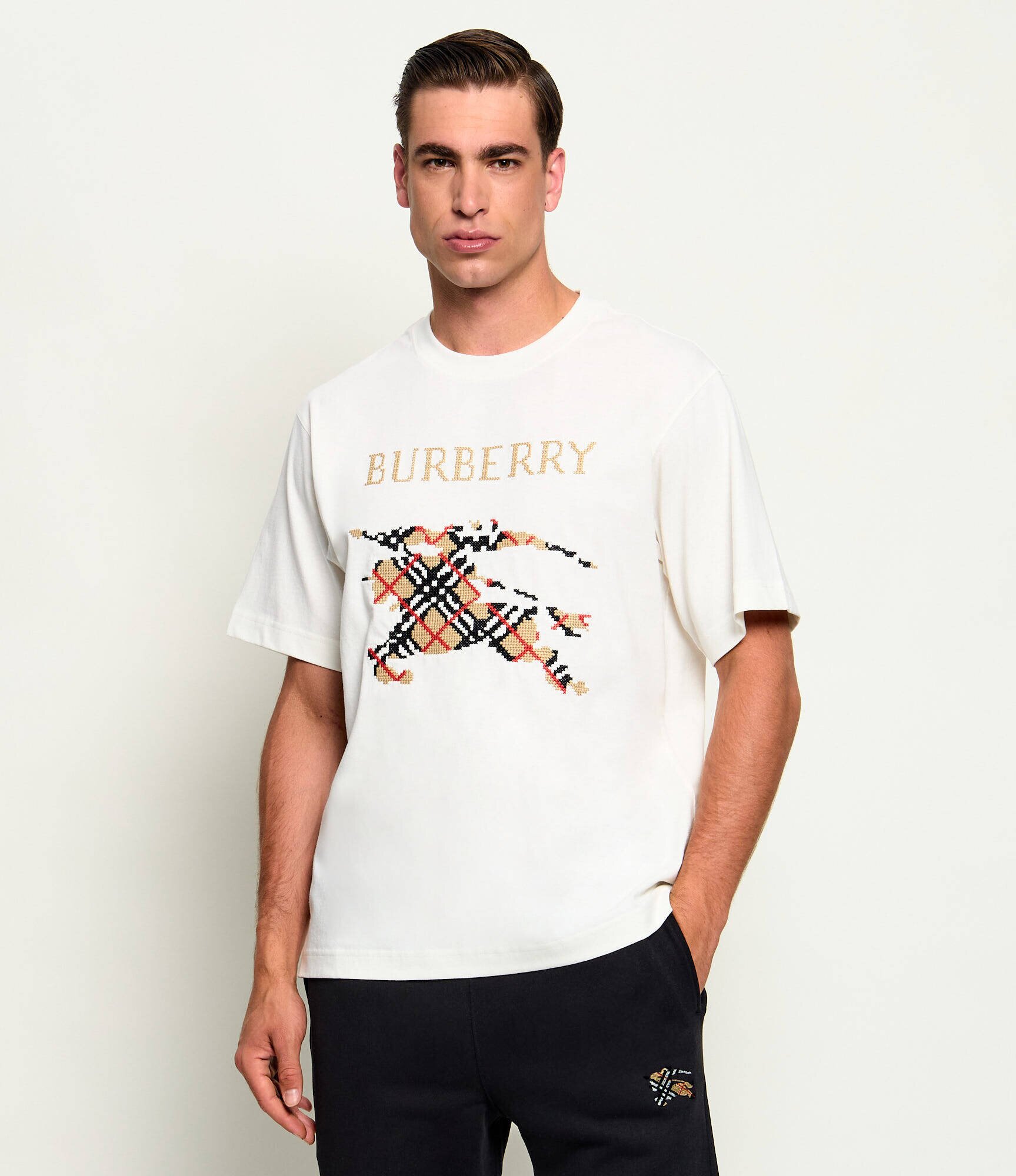 Burberry Tricou Ryan | Relaxed fit