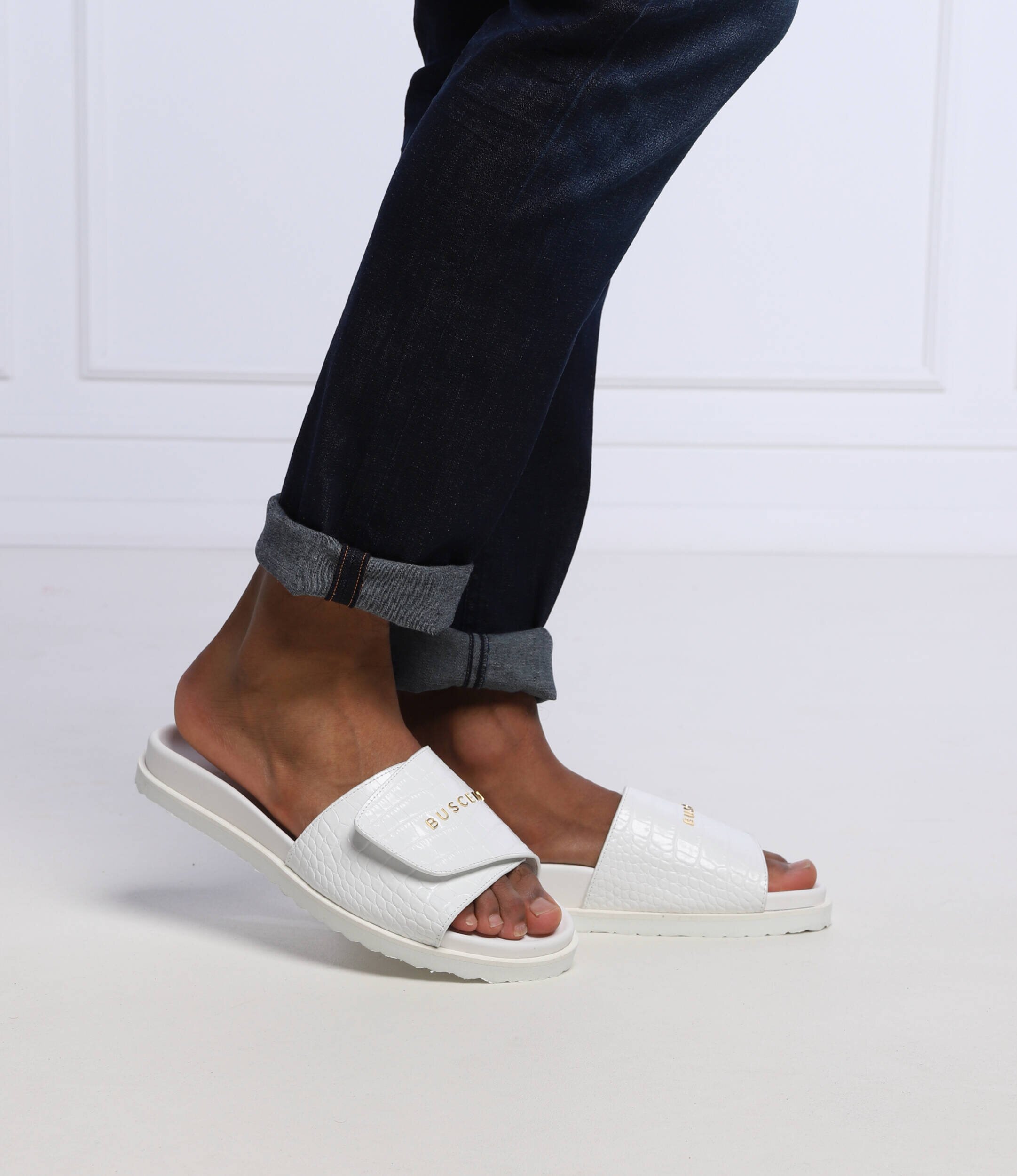 Buscemi De piele șlapi COCCO