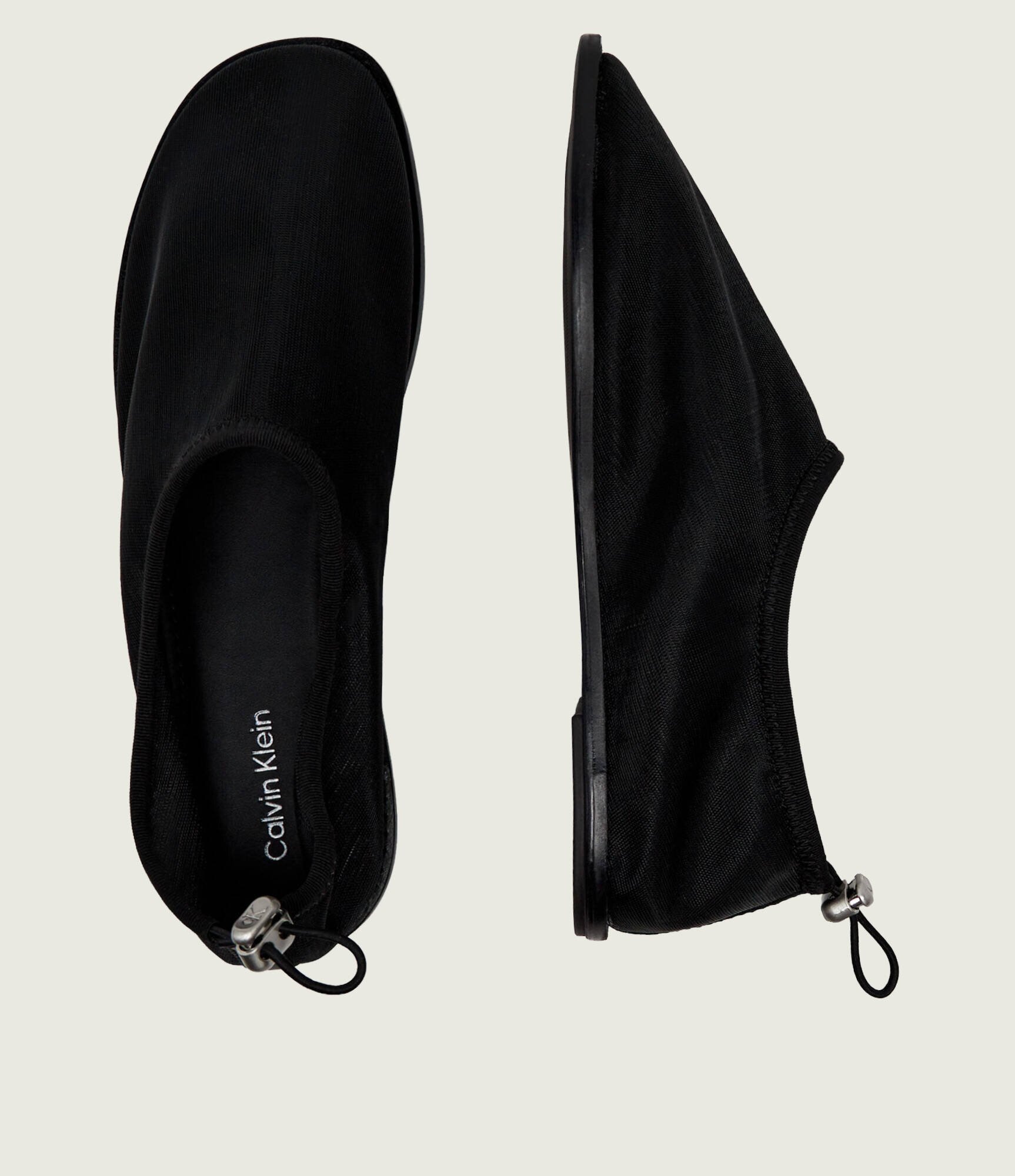 Calvin Klein Balerini cu adaos de piele