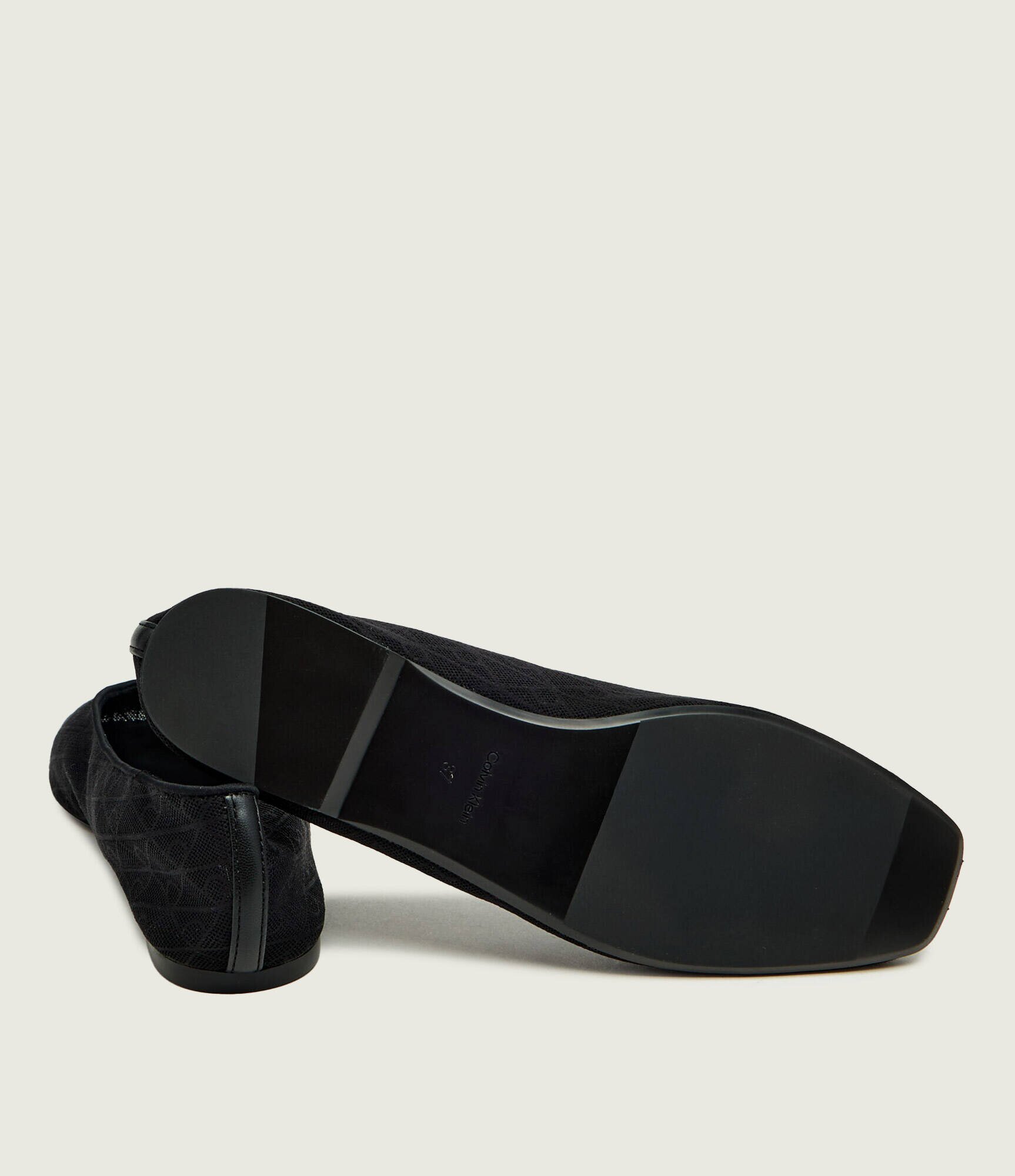 Calvin Klein Balerini cu adaos de piele