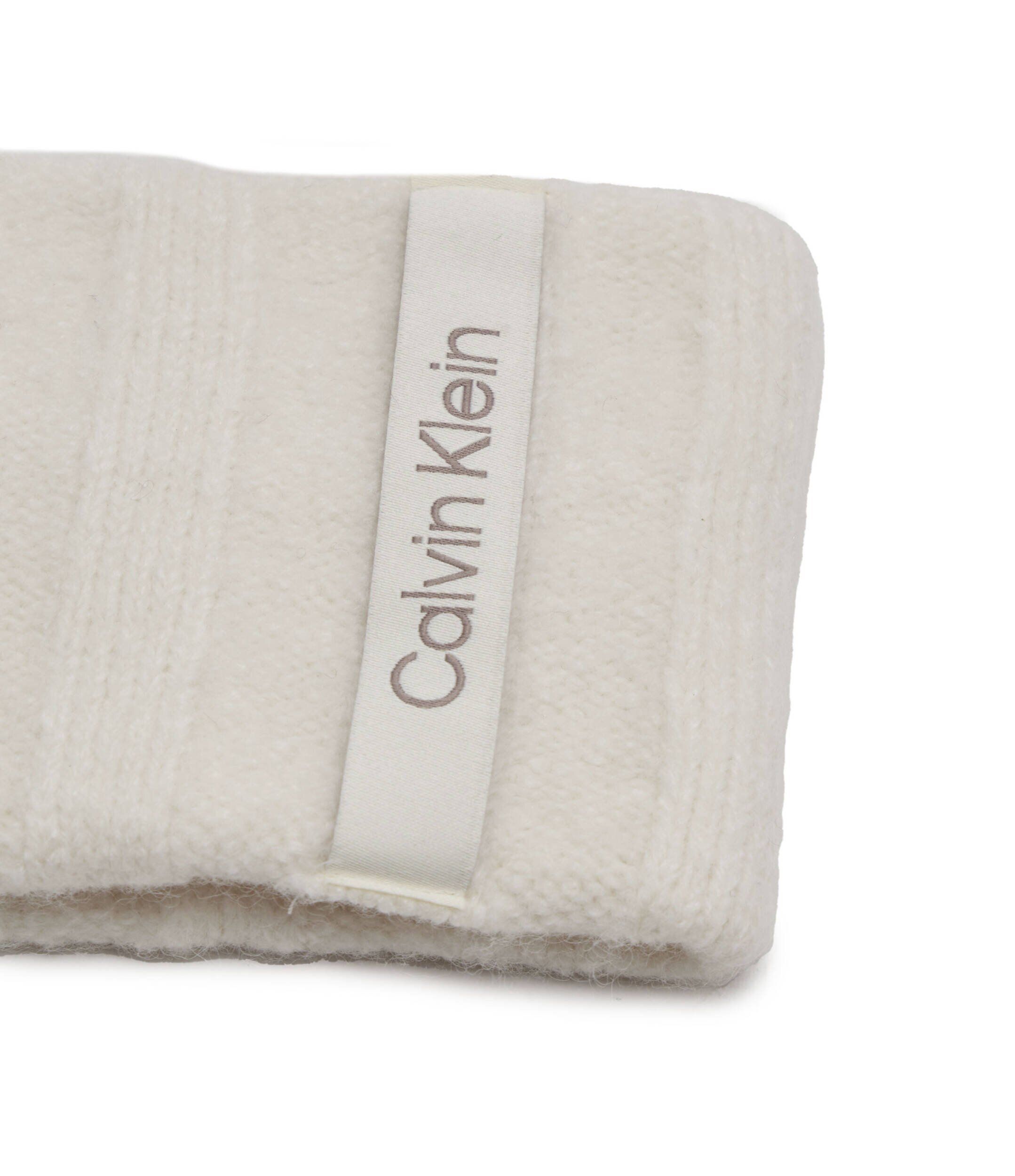 Calvin Klein Bentiță cu adaos de lână