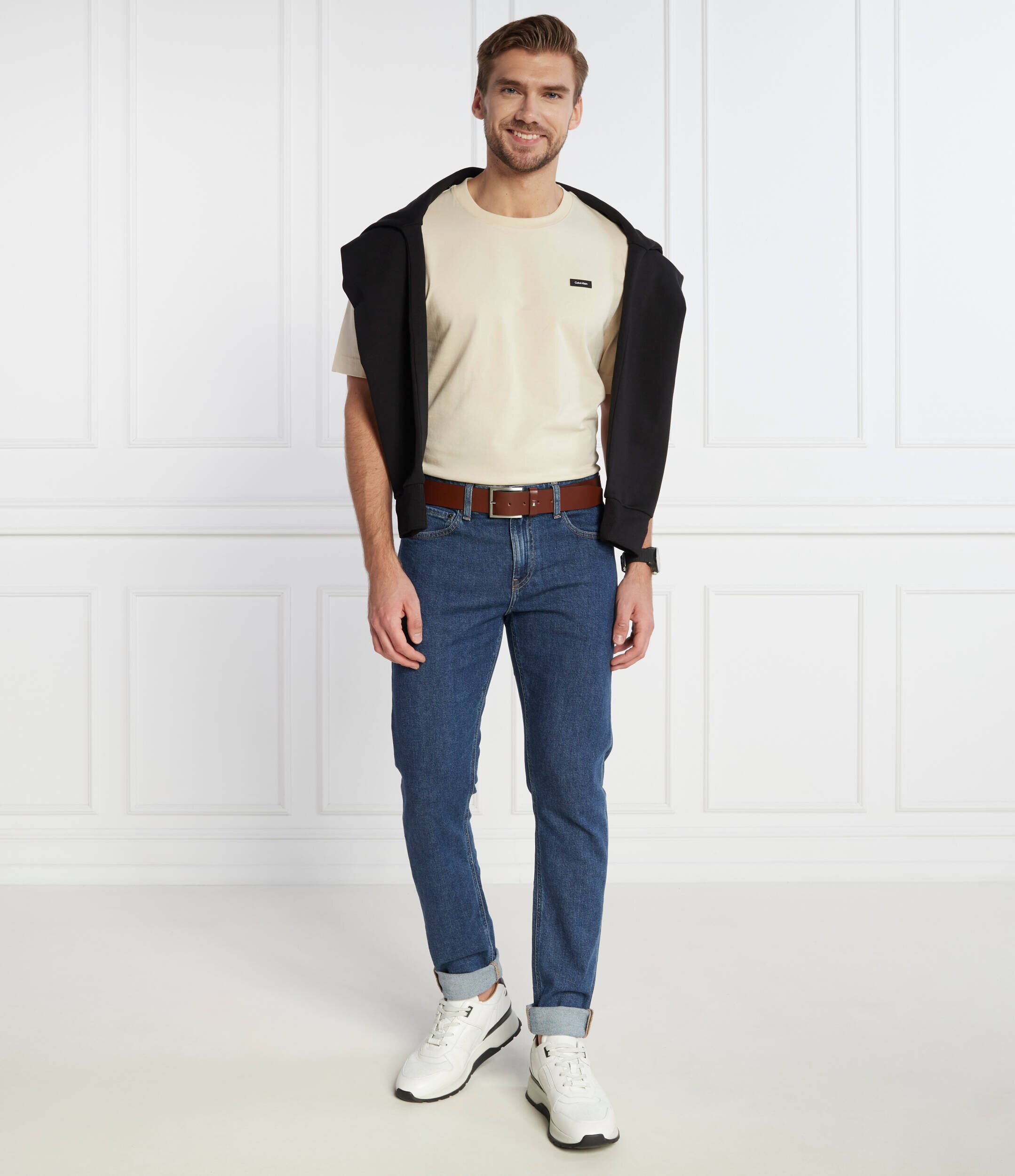 Calvin Klein Blugi SLIM FIT MID BLUE | Slim Fit
