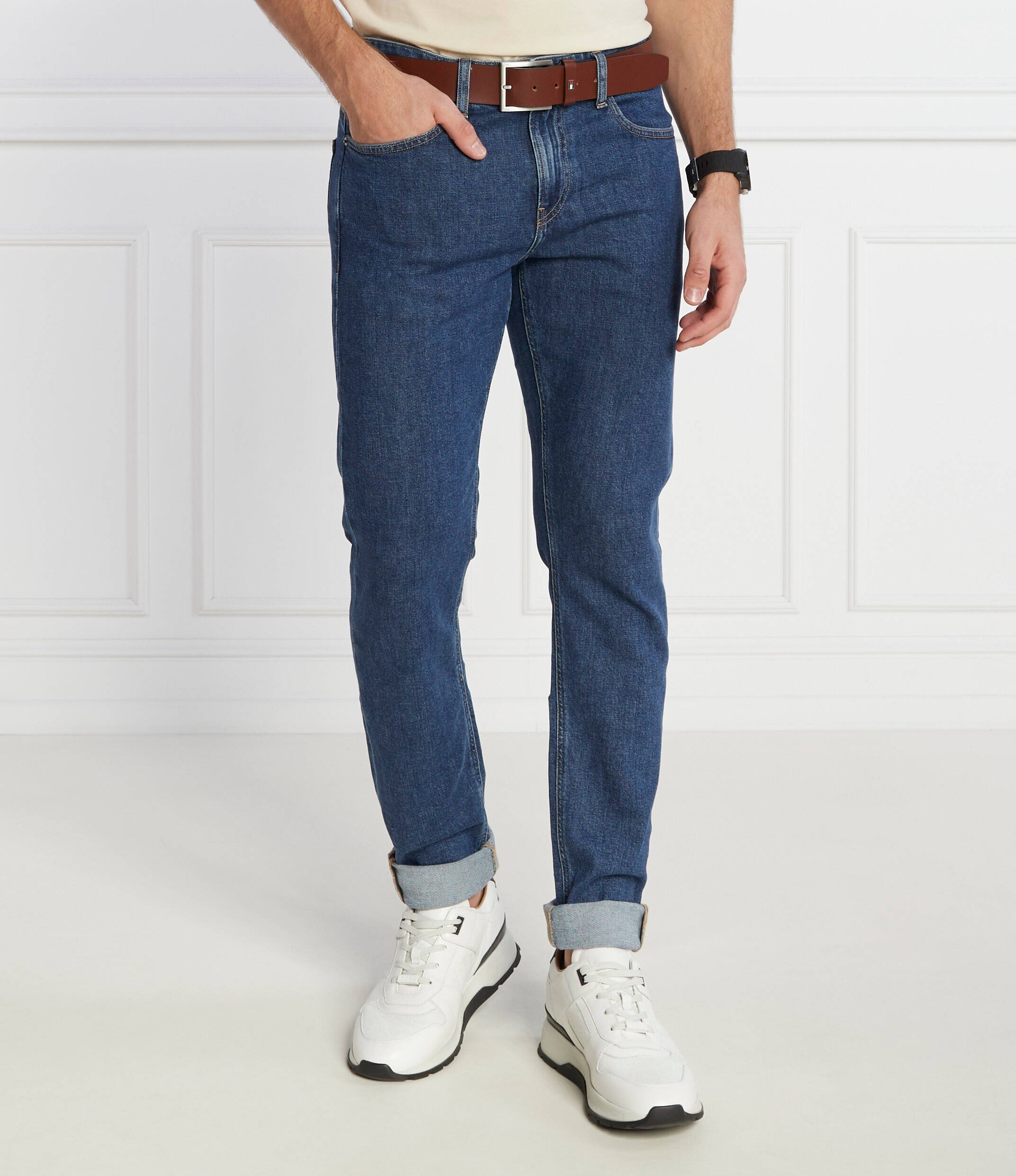 Calvin Klein Blugi SLIM FIT MID BLUE | Slim Fit