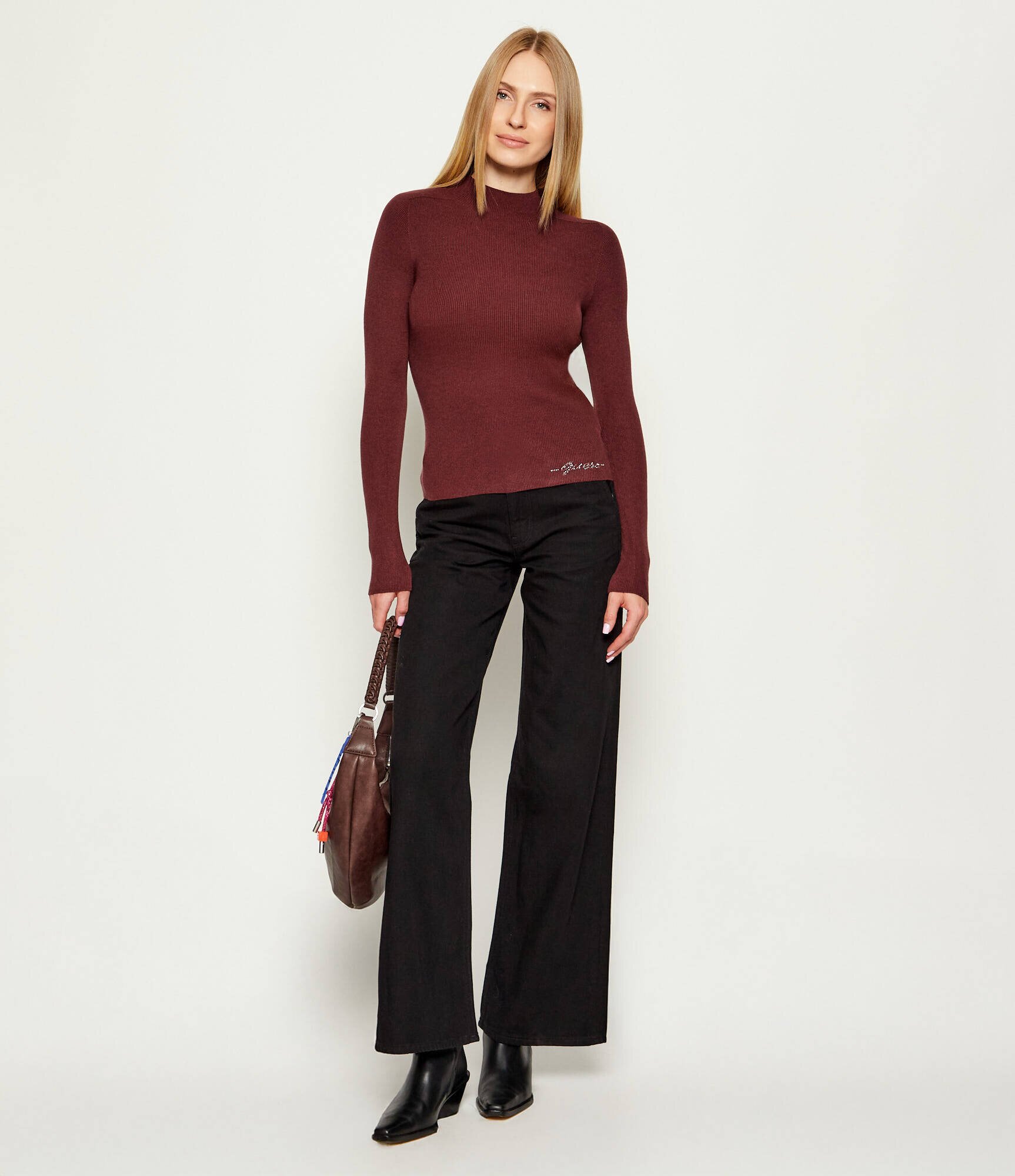 Calvin Klein Blugi TENCEL | Relaxed fit | high waist