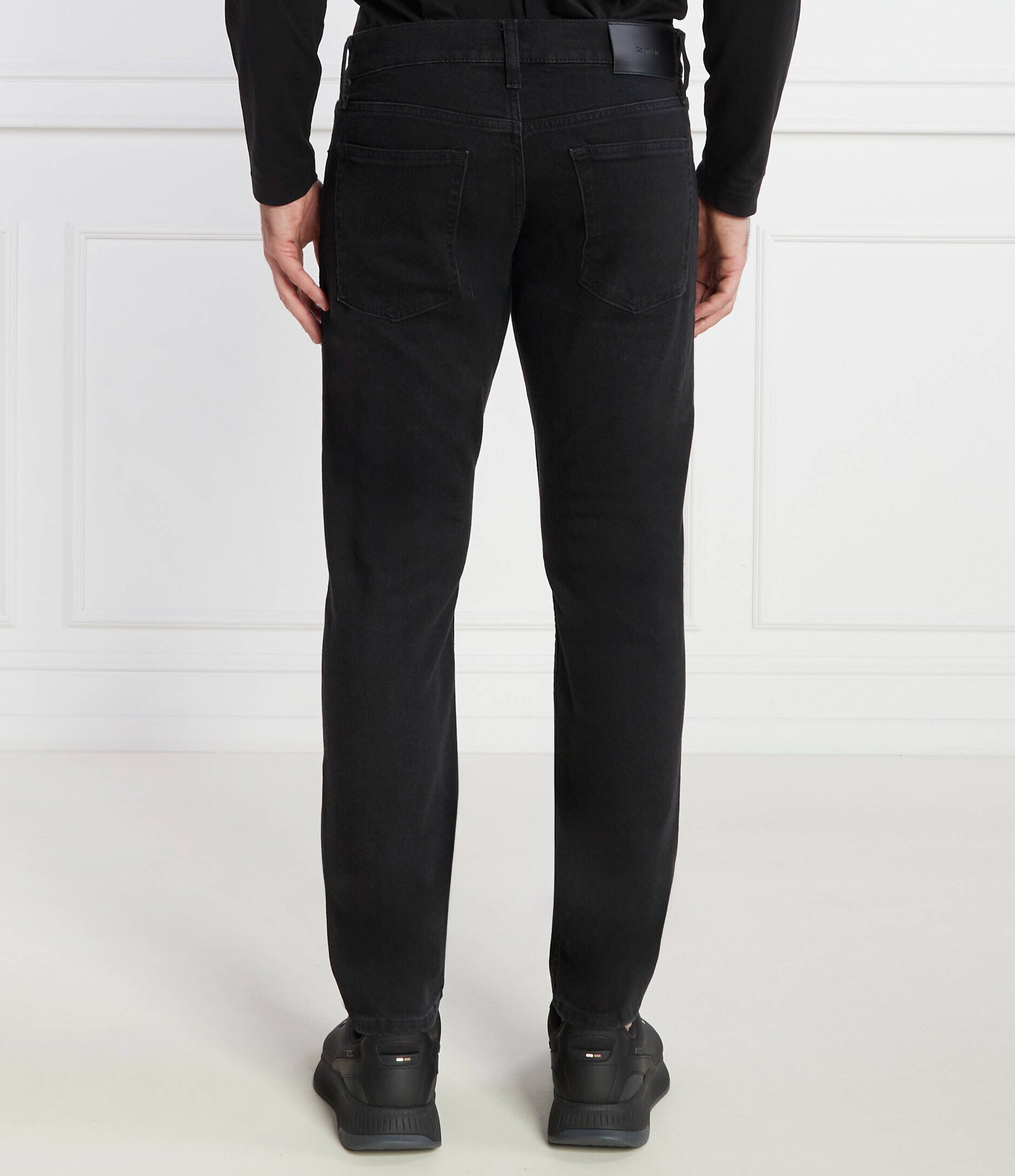Calvin Klein Blugi WASHED BLACK | Slim Fit