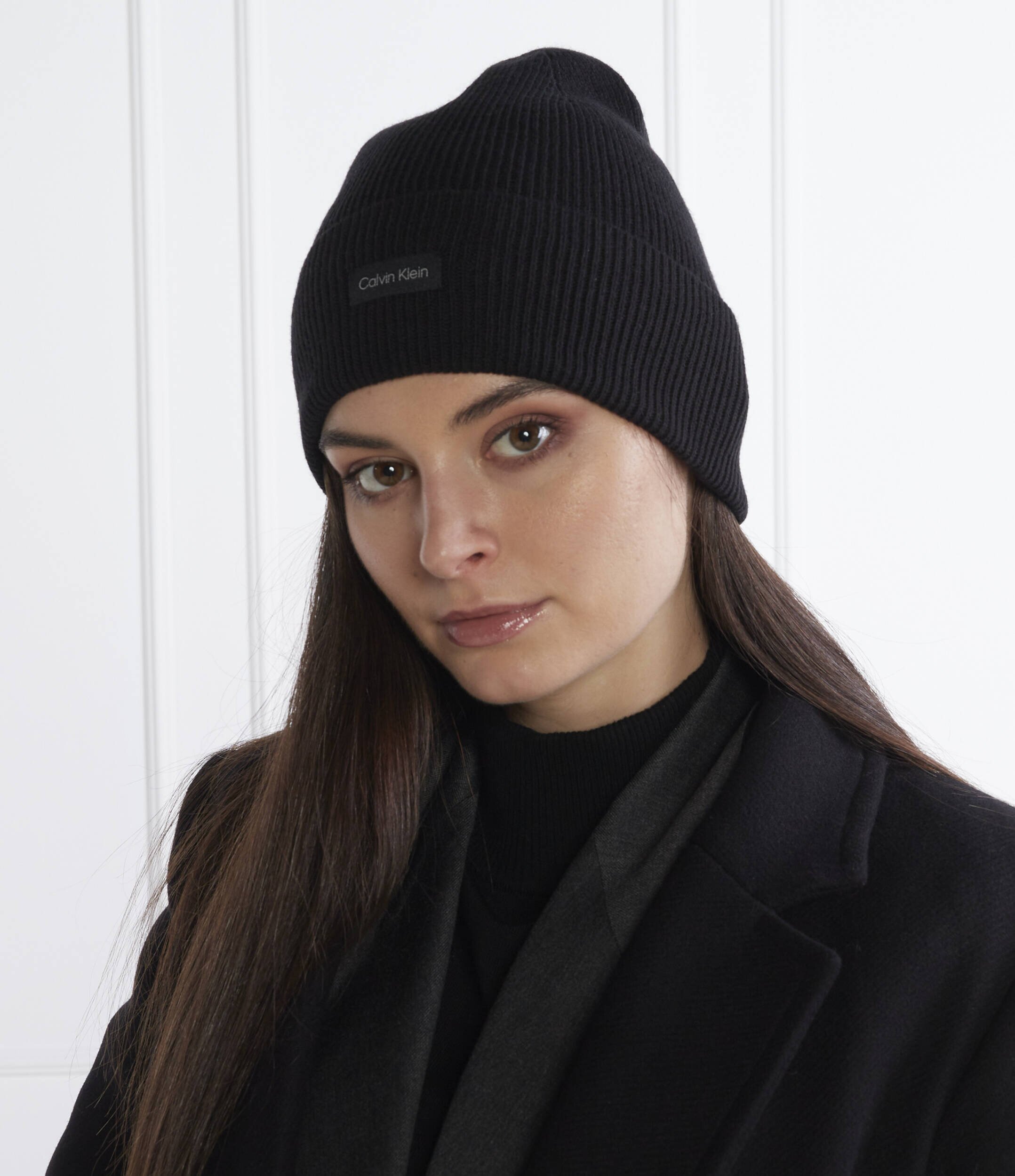 Calvin Klein Căciulă ESSENTIAL cu adaos de lână și cașmir