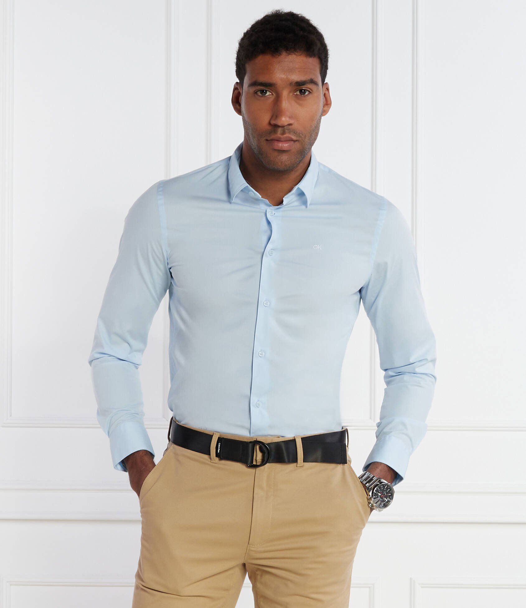 Calvin Klein Cămașă POPLIN | Slim Fit