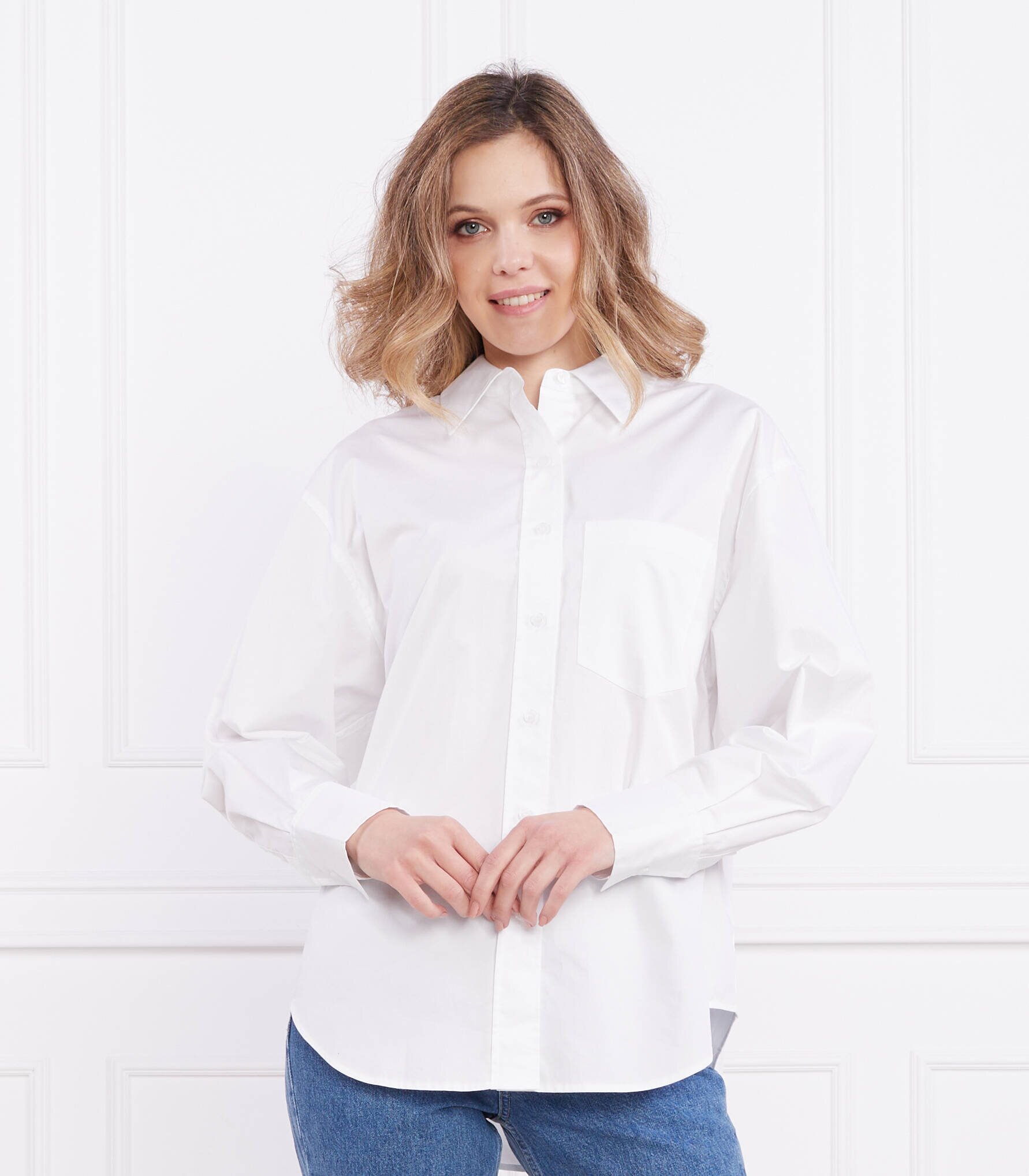 Calvin Klein Cămașă RELAXED COTTON SHIRT | Relaxed fit