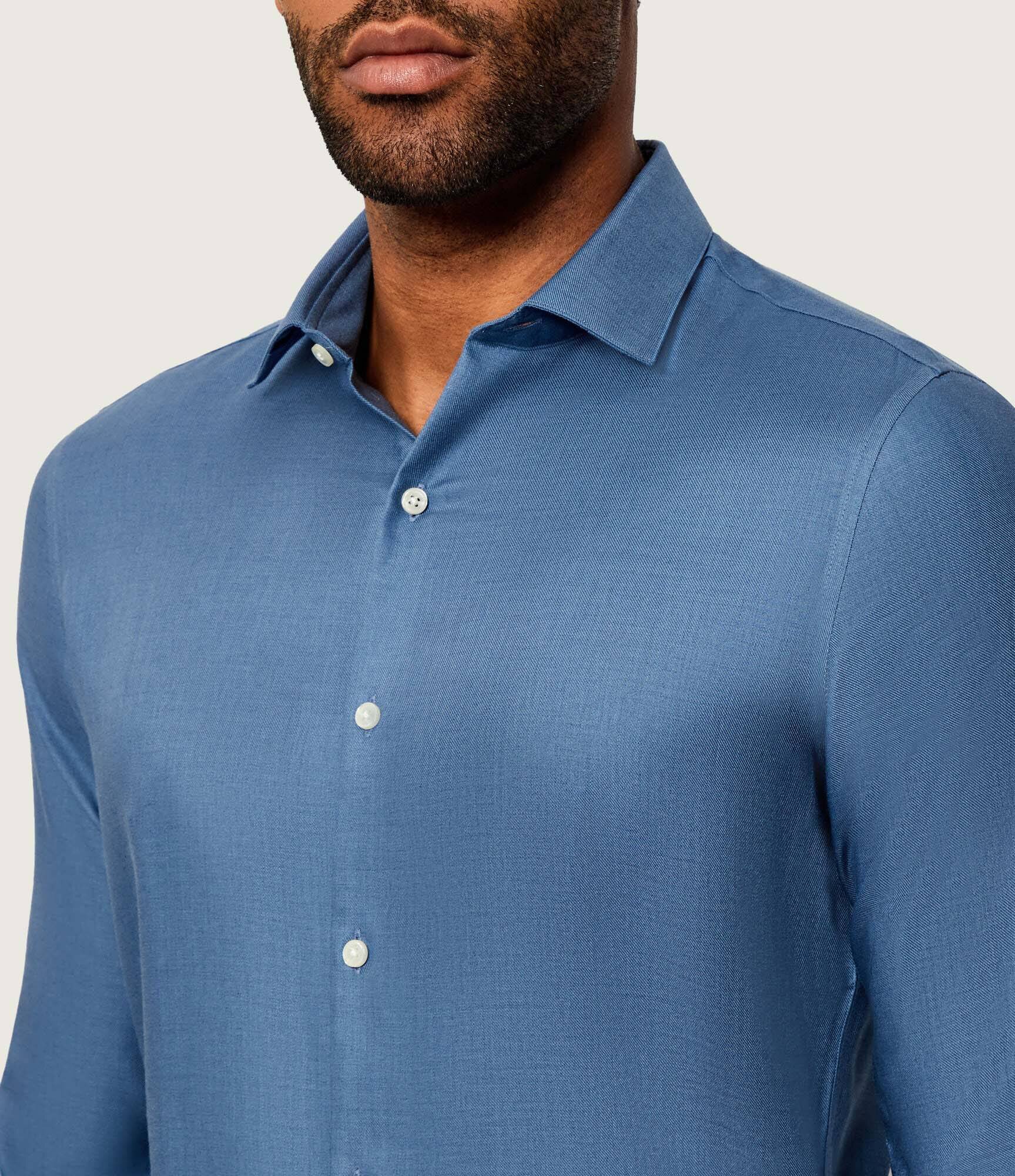 Calvin Klein Cămașă | Slim Fit cu adaos de lână