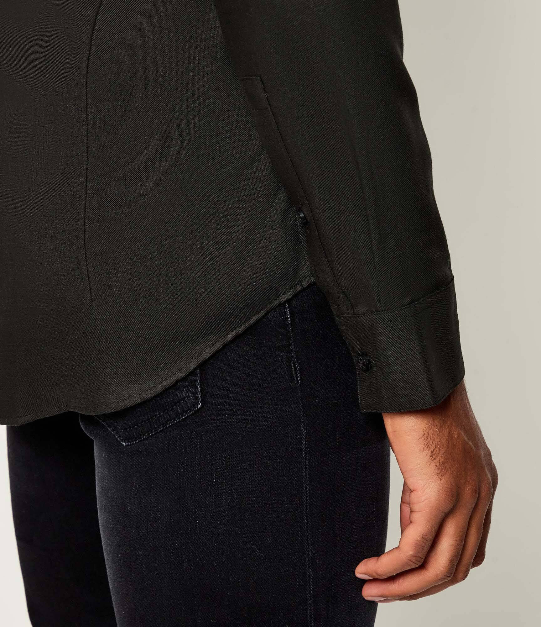 Calvin Klein Cămașă | Slim Fit cu adaos de lână