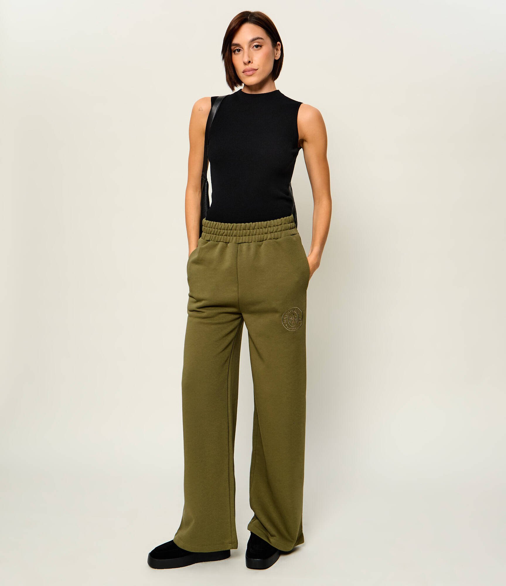 Calvin Klein Căptușite mules (încălțăminte) | piele întoarsă | shearling