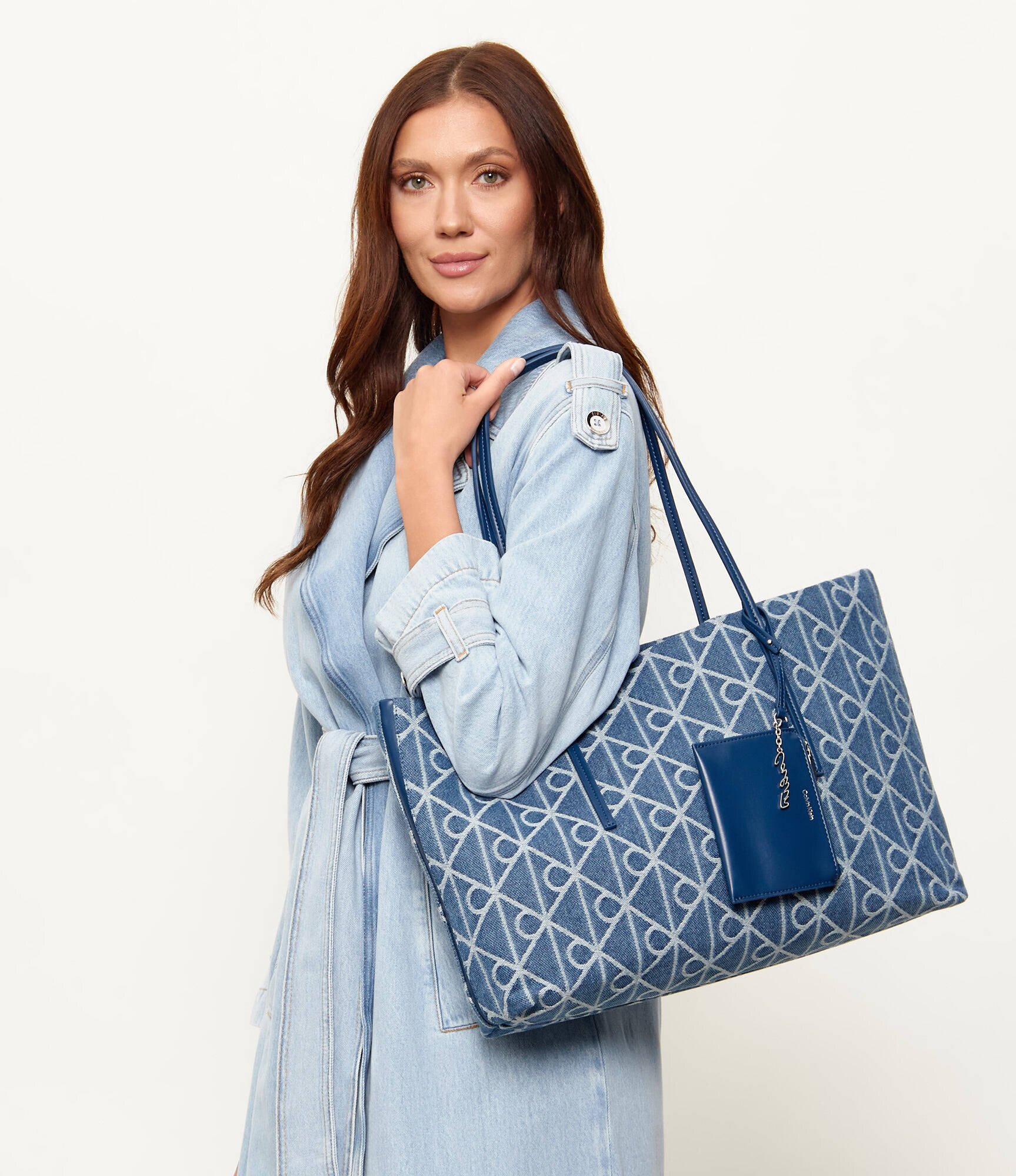 Calvin Klein De blugi geantă shopper + borsetă