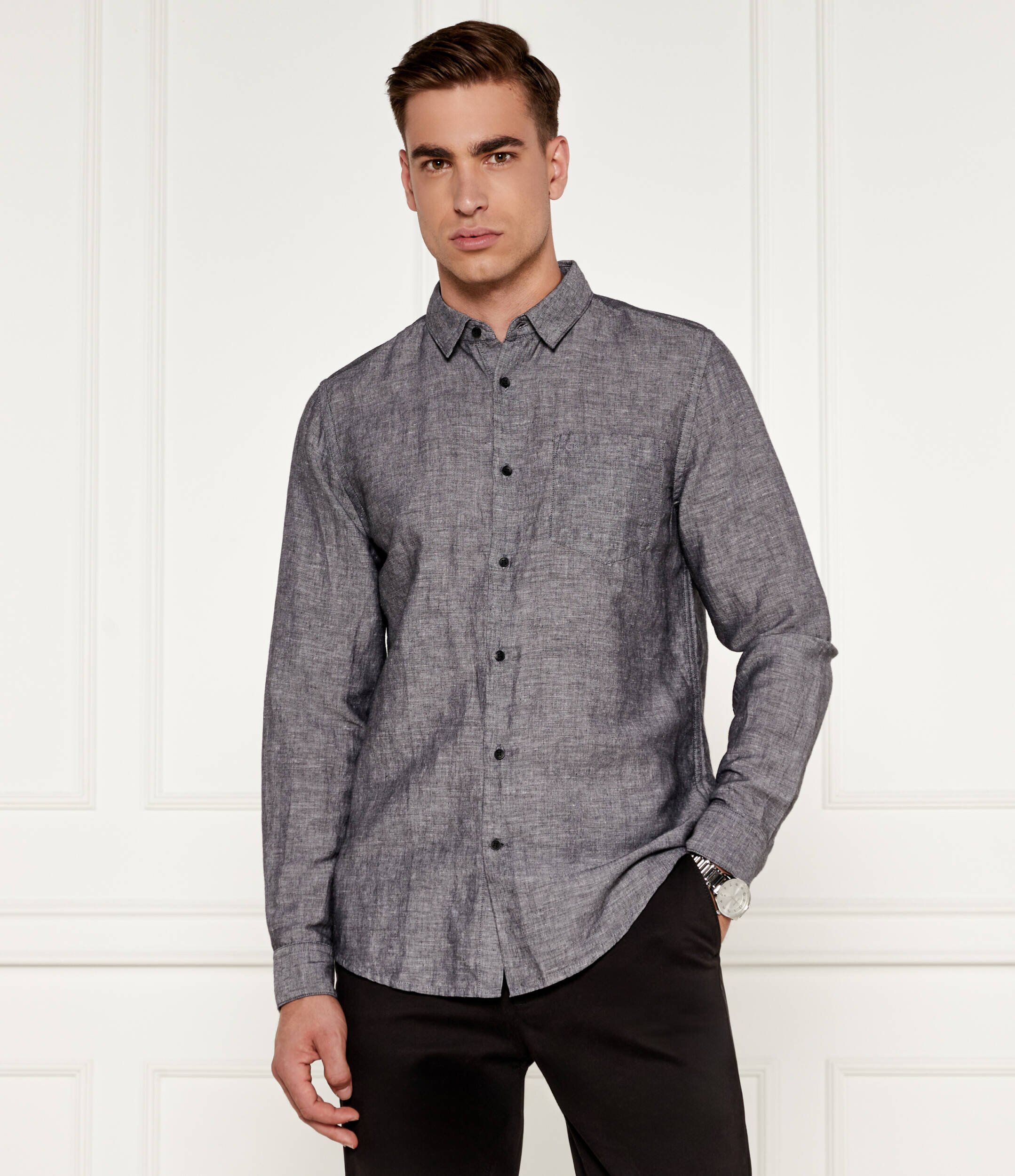 Calvin Klein De in cămașă | Slim Fit
