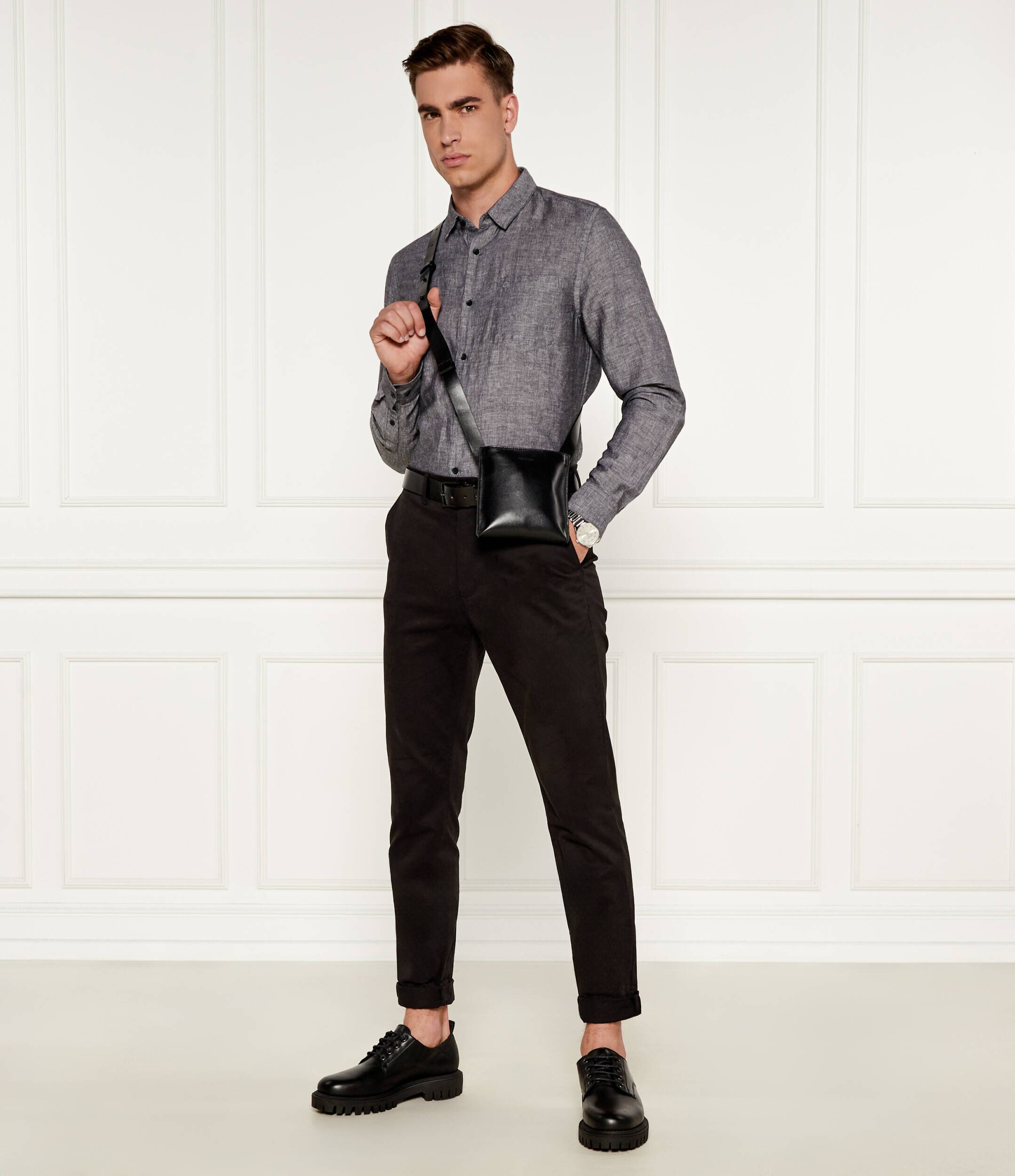 Calvin Klein De in cămașă | Slim Fit