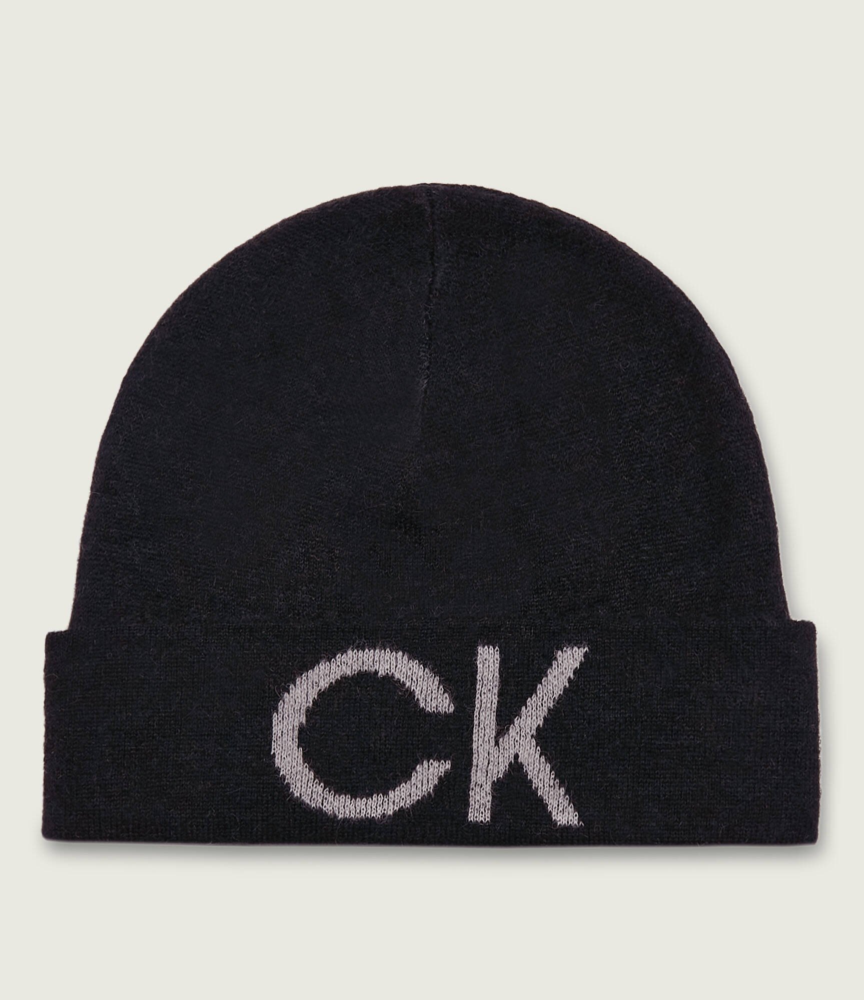 Calvin Klein De lână căciulă ELEVATED MONOGRAM