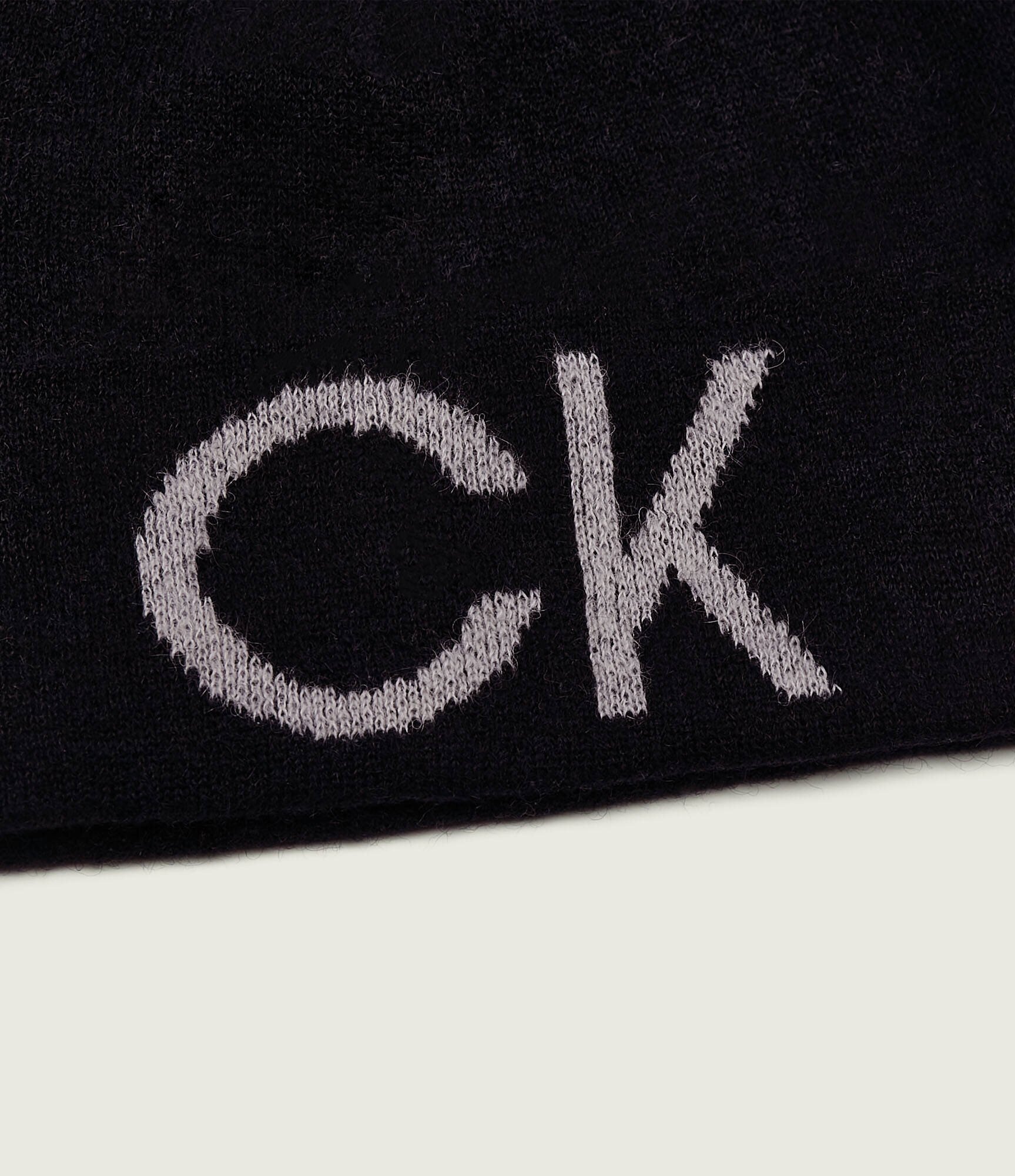 Calvin Klein De lână căciulă ELEVATED MONOGRAM
