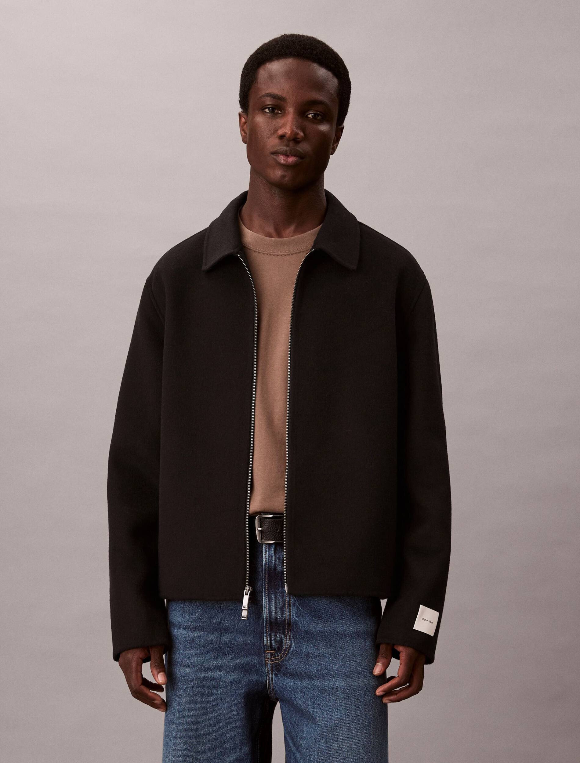 Calvin Klein De lână geacă | regular fit