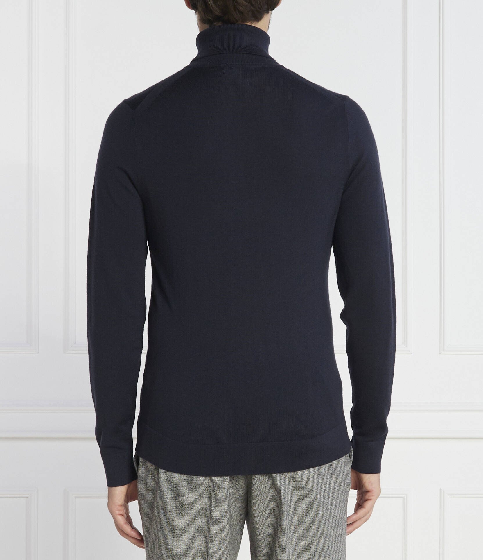 Calvin Klein De lână maletă | Slim Fit