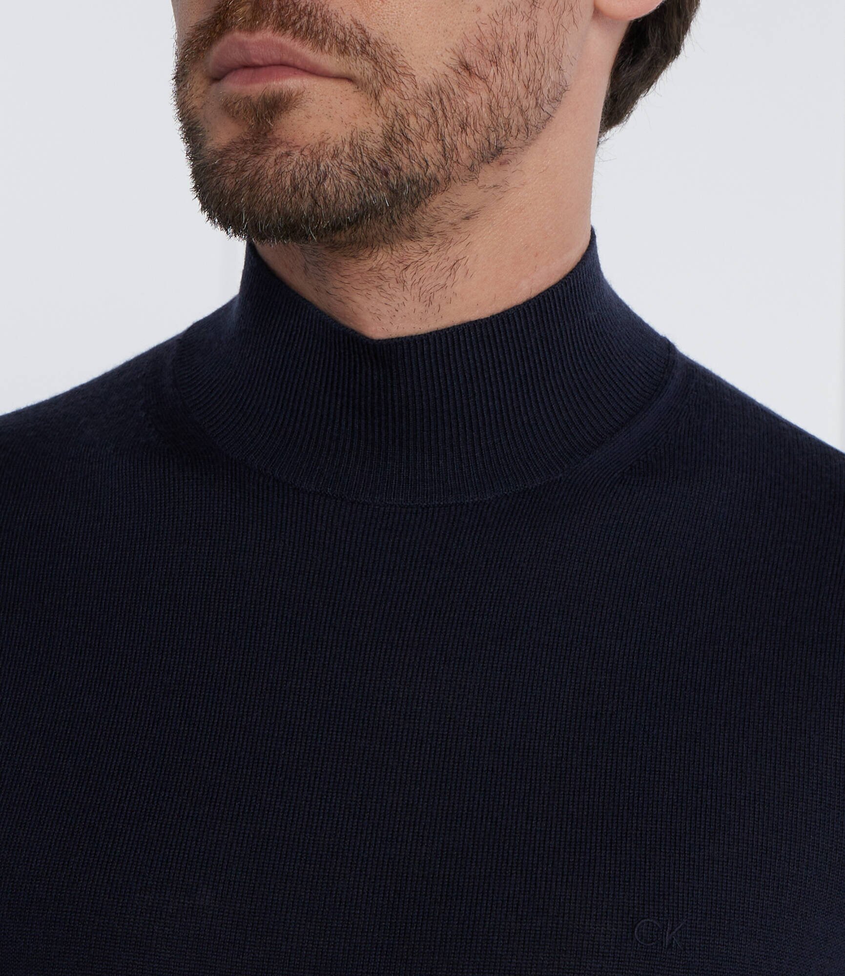 Calvin Klein De lână maletă | Slim Fit