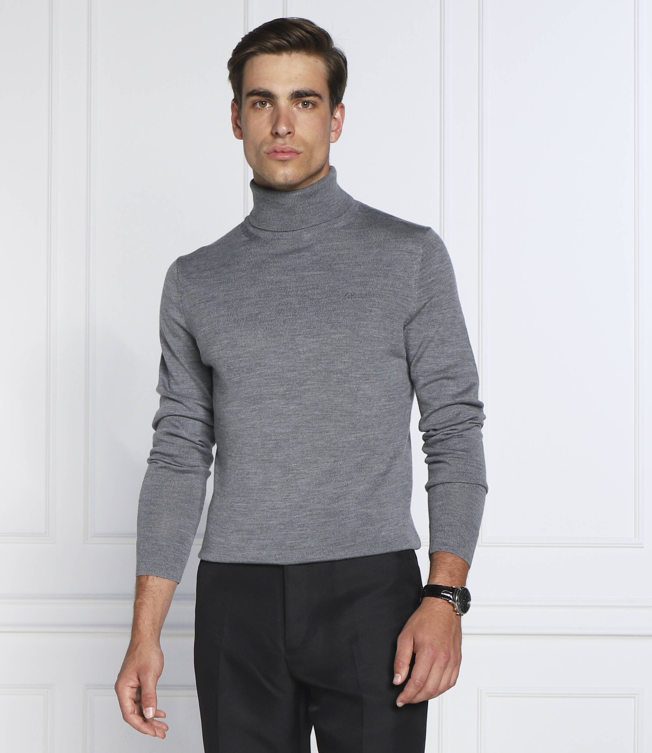 Calvin Klein de lână maletă | slim fit