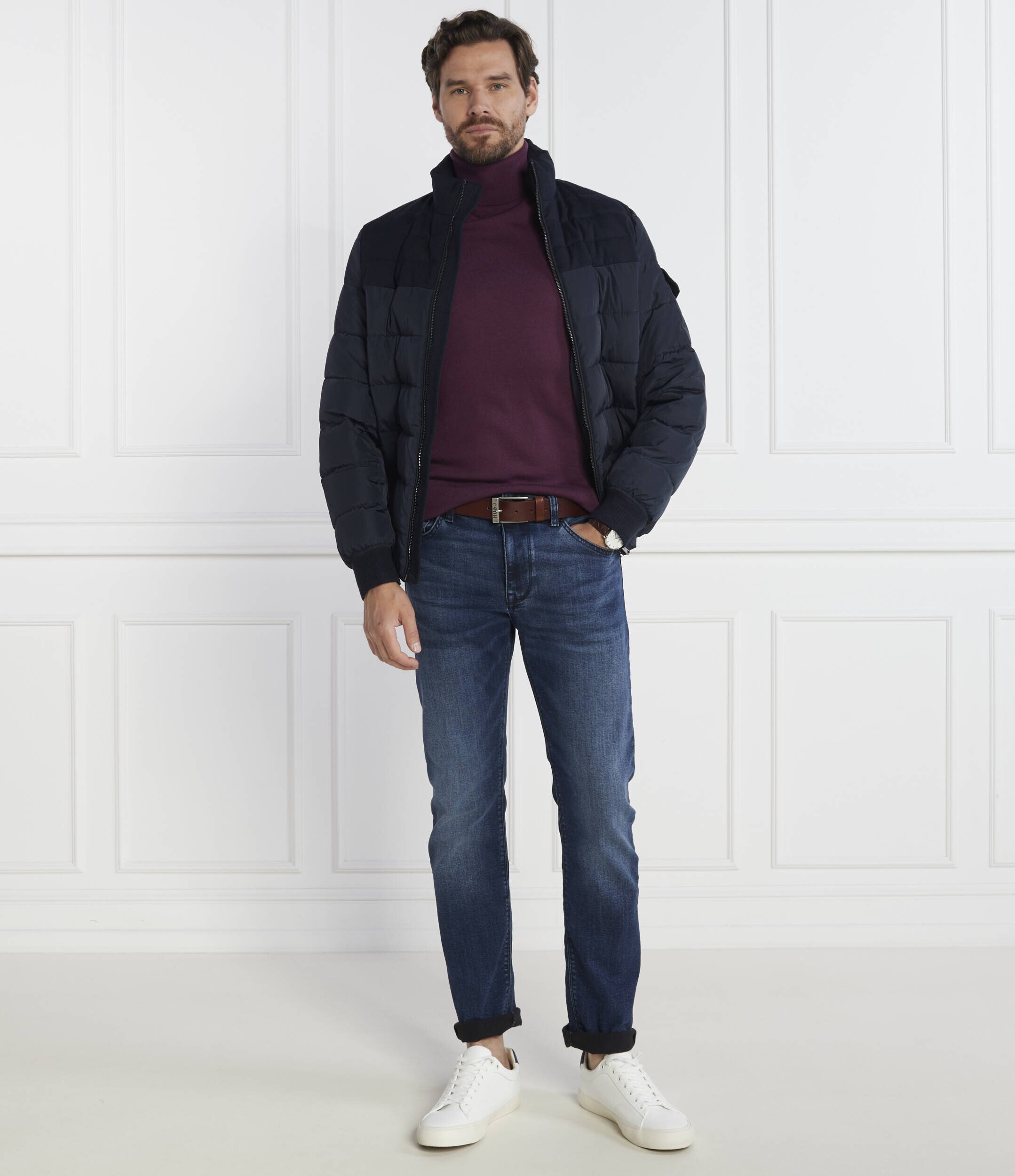 Calvin Klein de lână maletă | slim fit