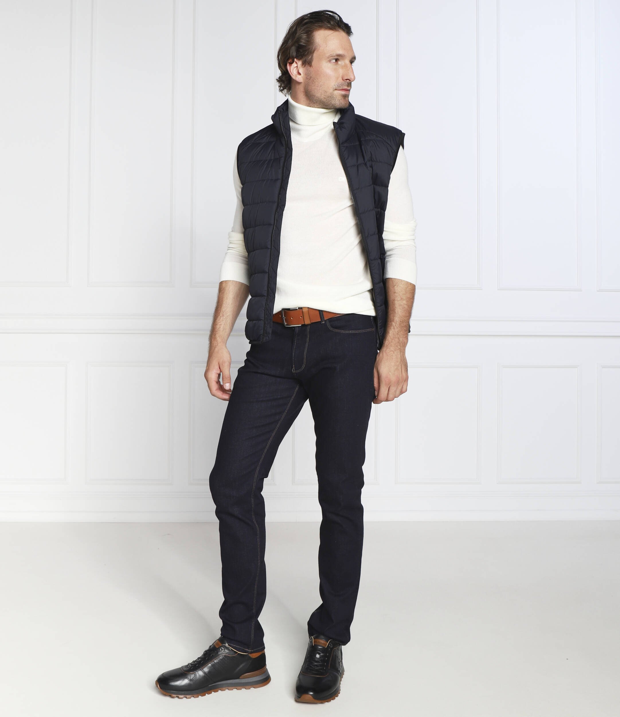 Calvin Klein de lână maletă | slim fit