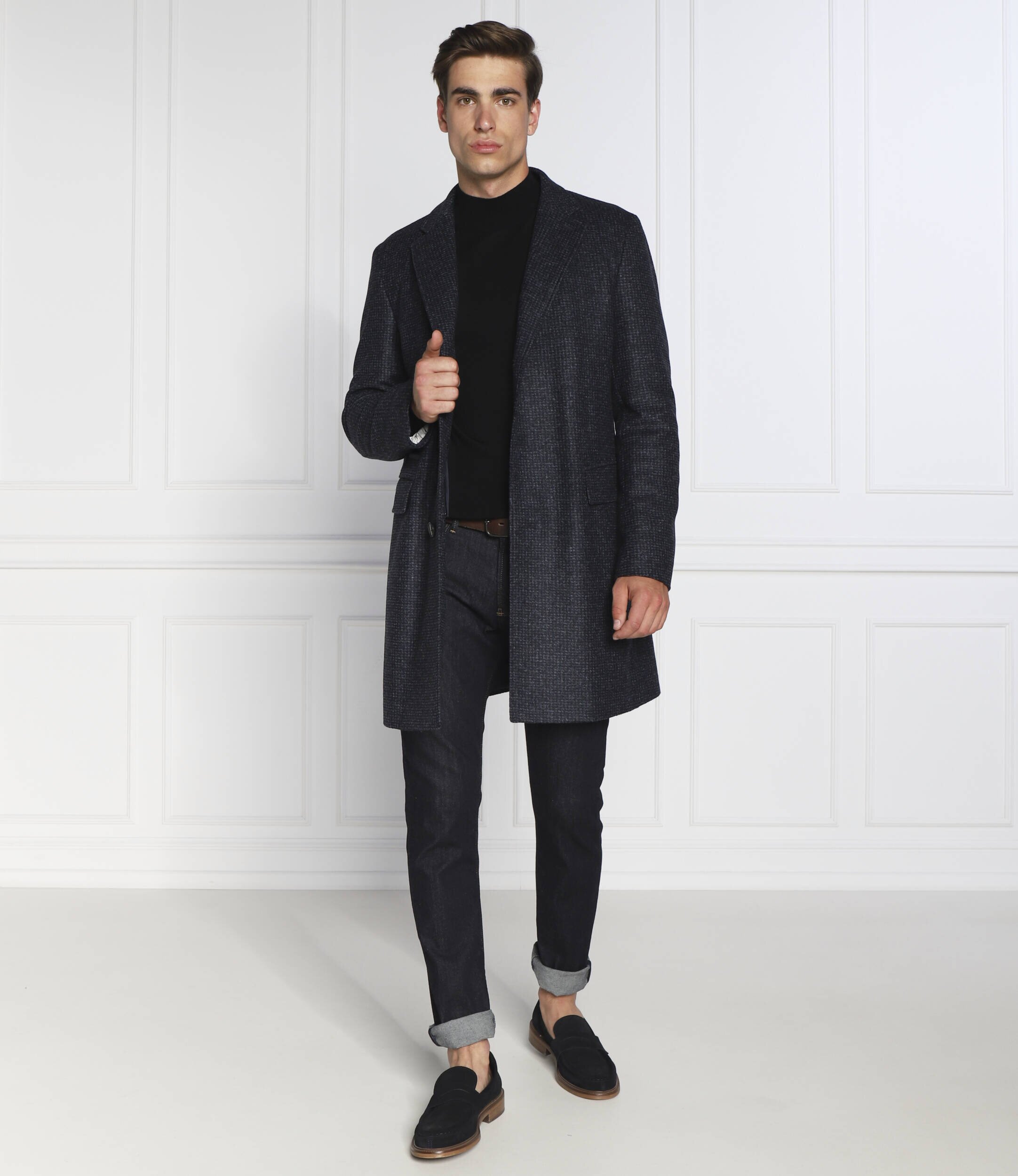 Calvin Klein de lână maletă | slim fit