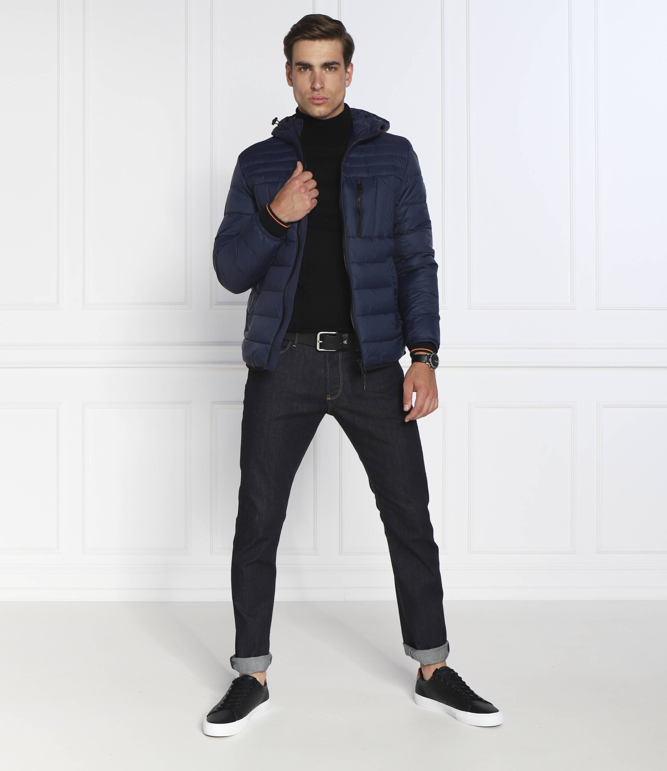 Calvin Klein de lână maletă | slim fit