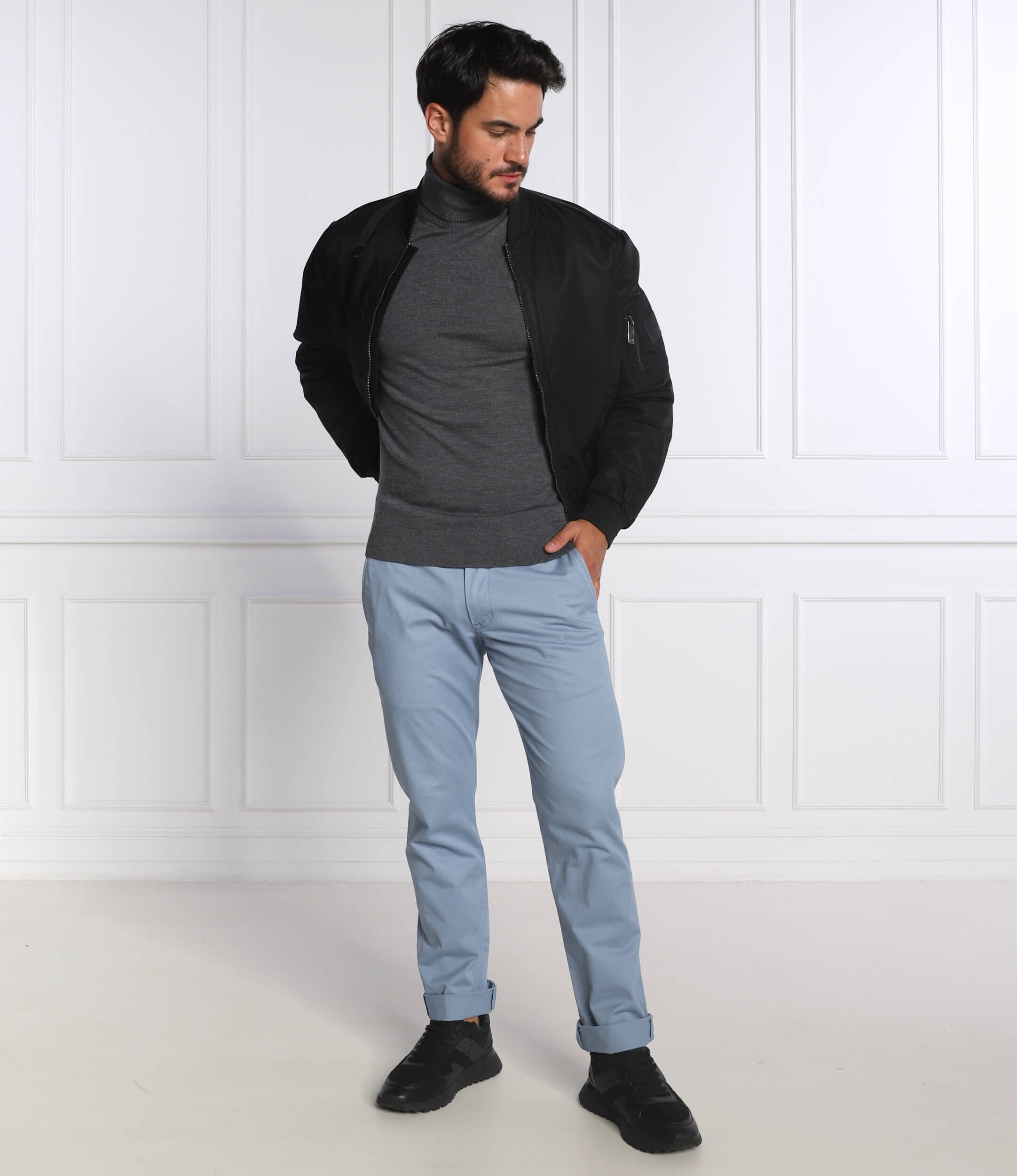 Calvin Klein de lână maletă | slim fit