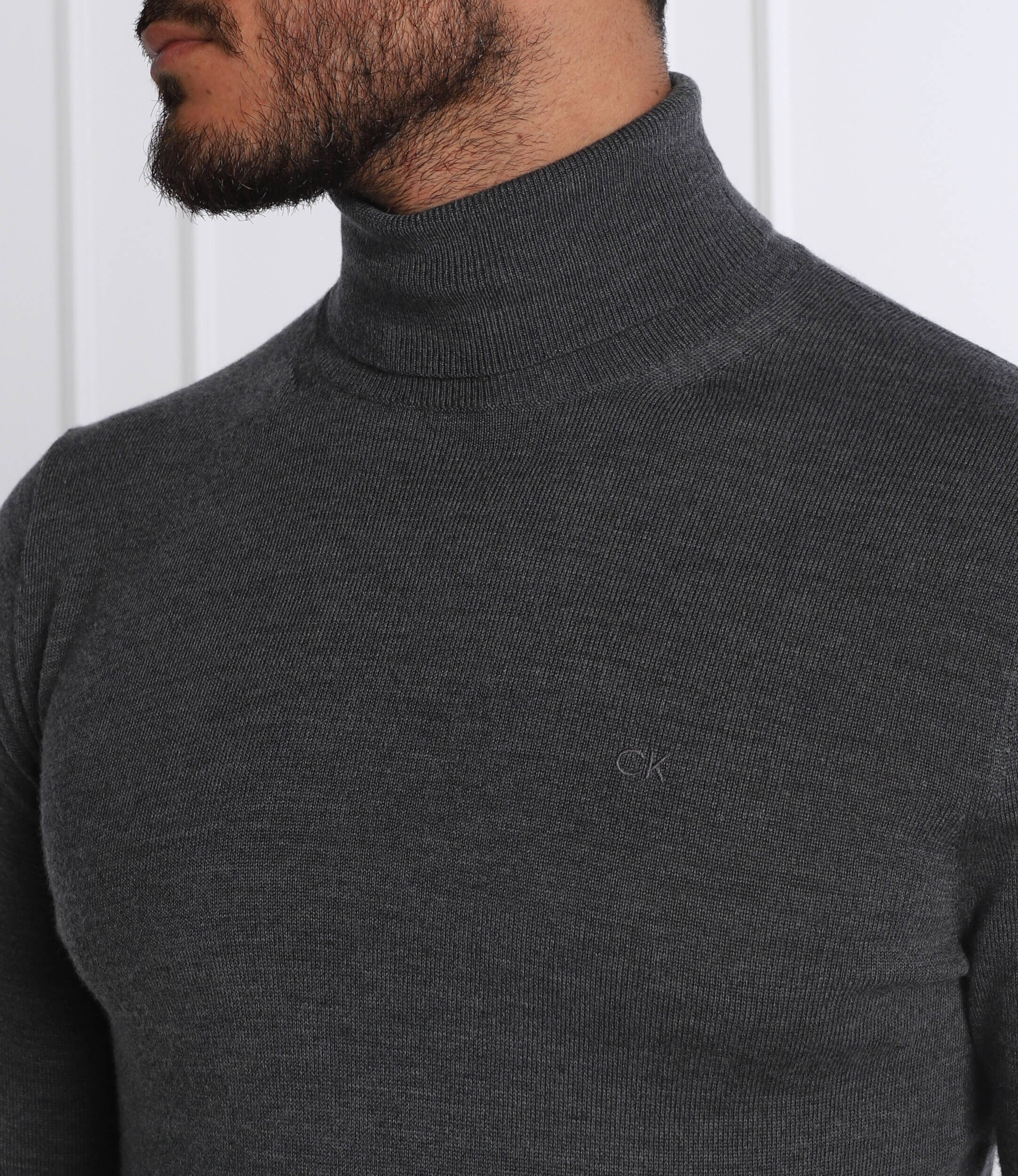 Calvin Klein de lână maletă | slim fit