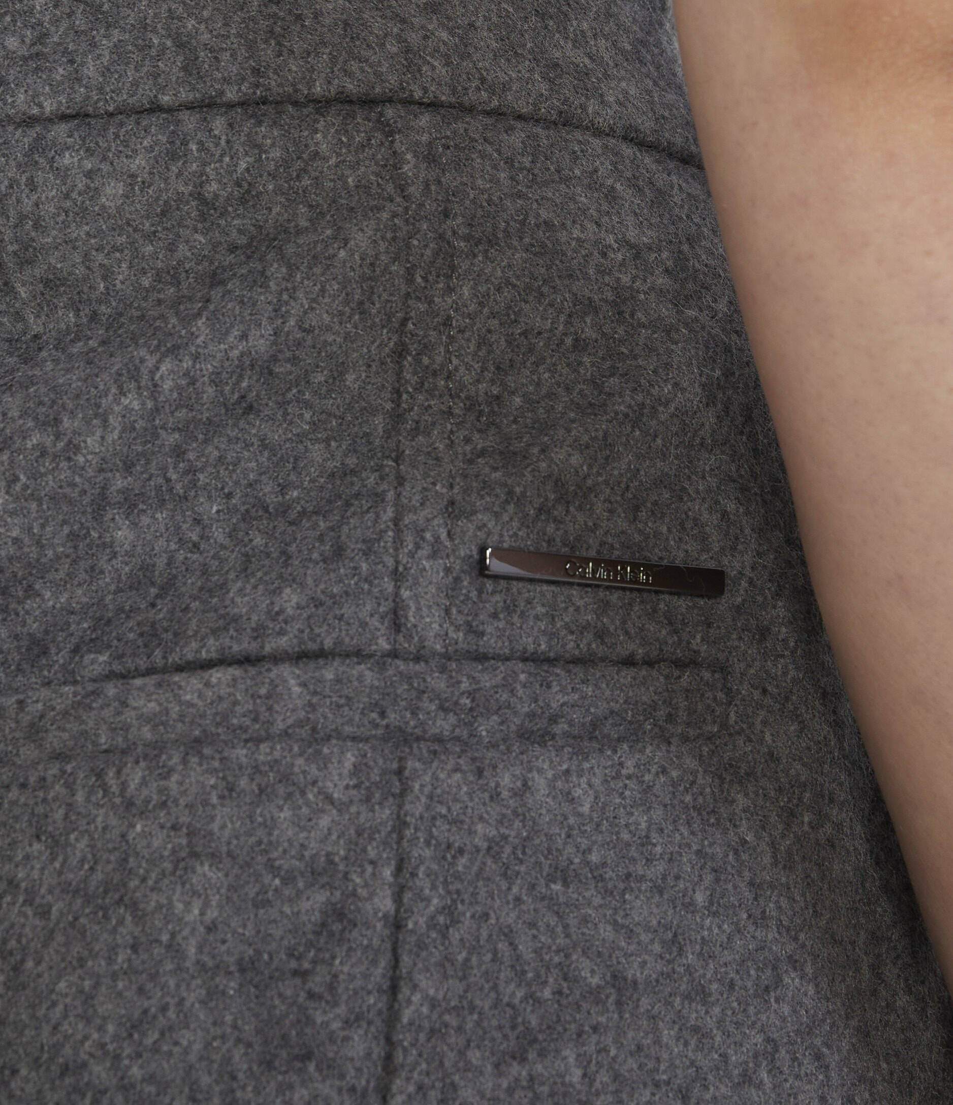 Calvin Klein De lână pantaloni | Regular Fit
