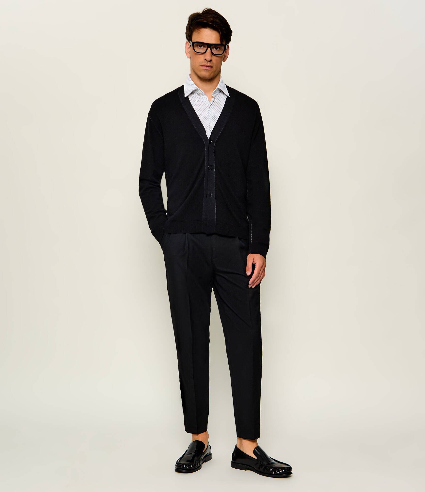 Calvin Klein De lână pantaloni | Slim Fit