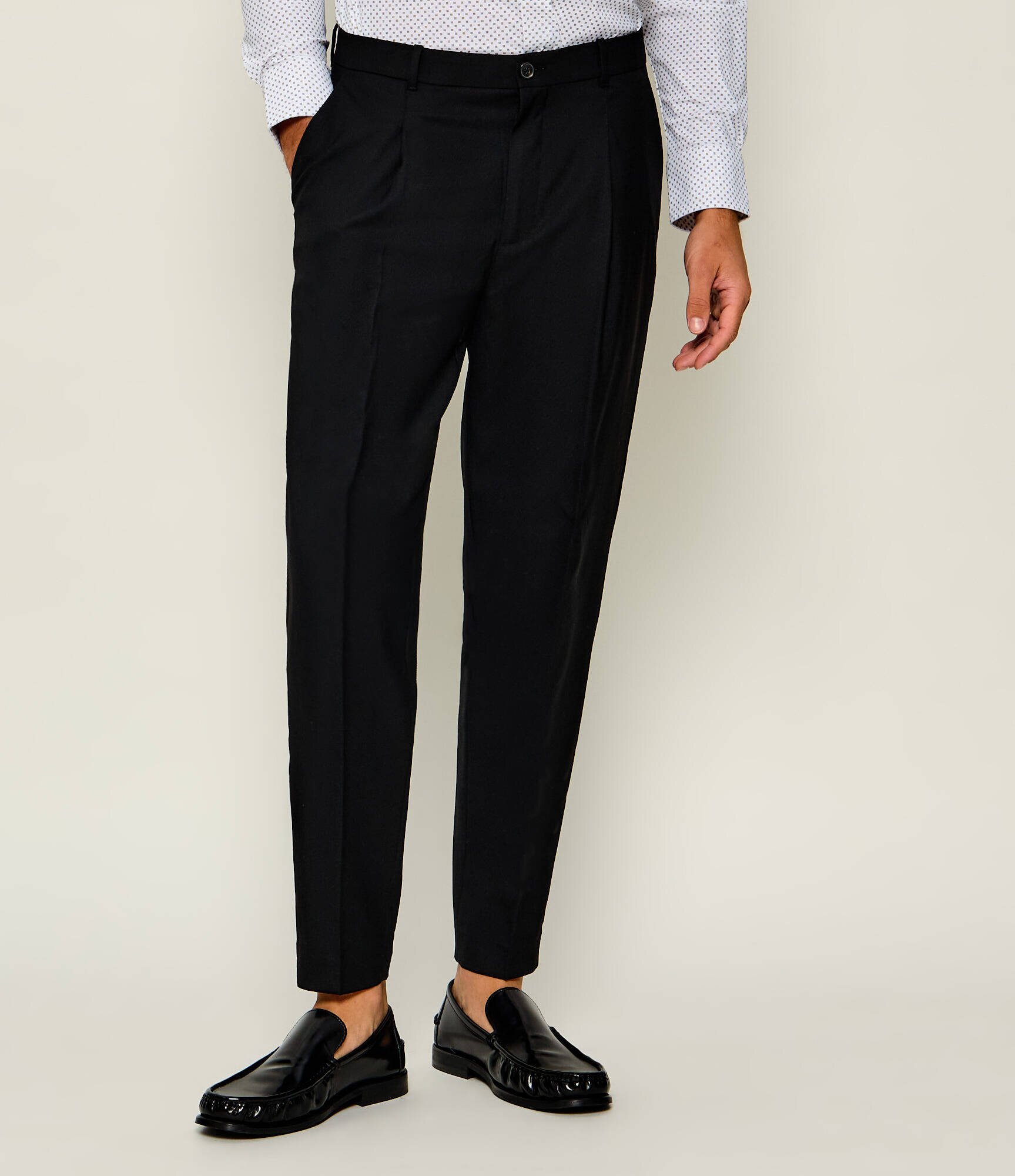 Calvin Klein De lână pantaloni | Slim Fit