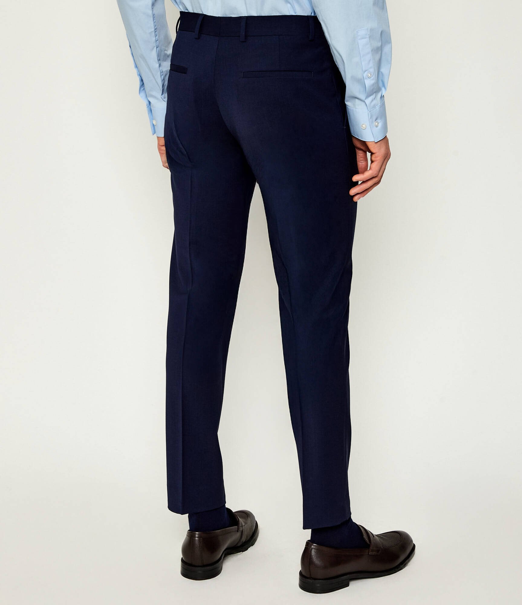 Calvin Klein De lână pantaloni | Slim Fit