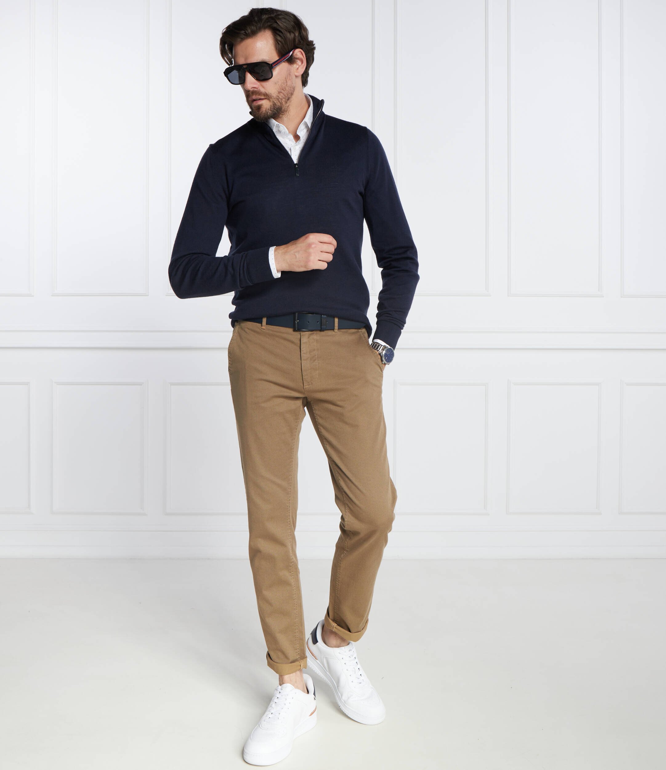 Calvin Klein De lână pulover | Regular Fit