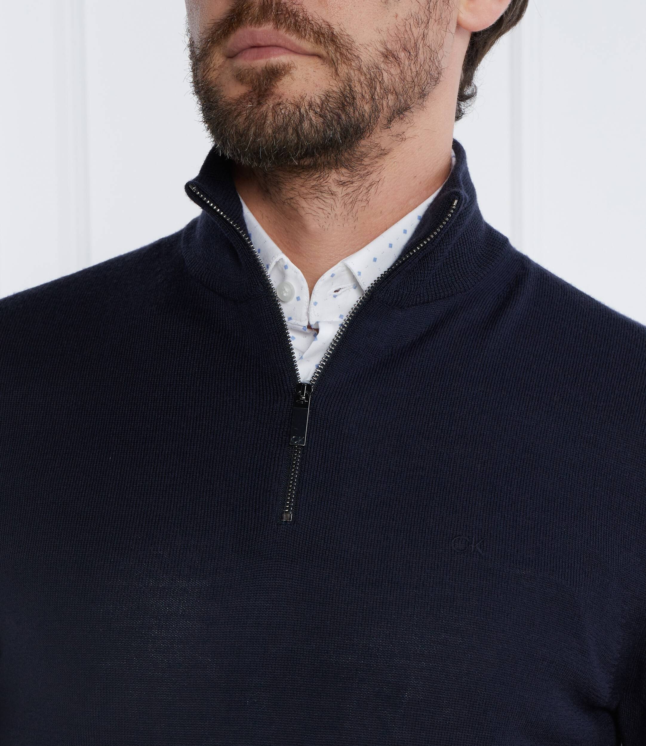 Calvin Klein De lână pulover | Regular Fit