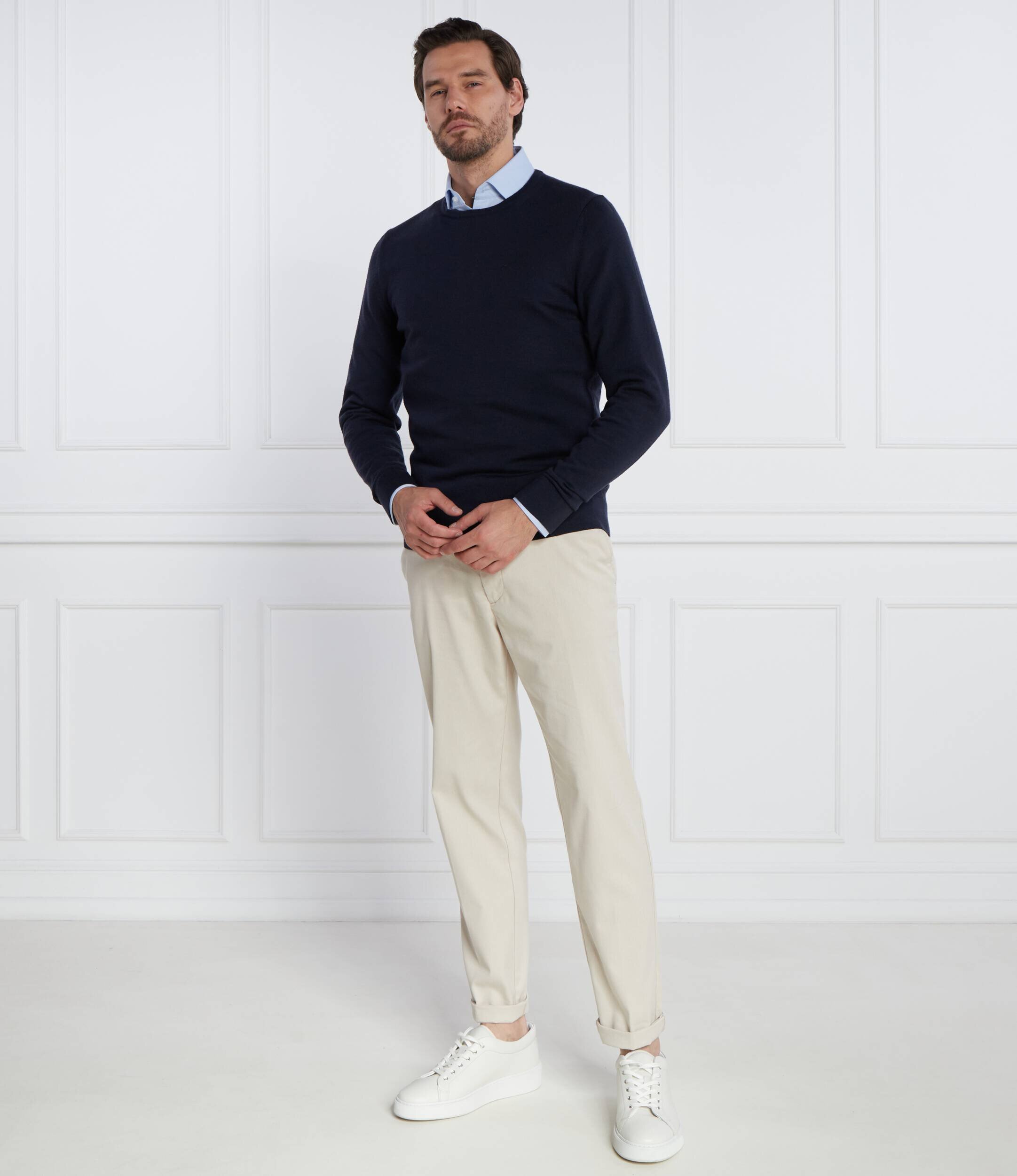 Calvin Klein De lână pulover | Regular Fit