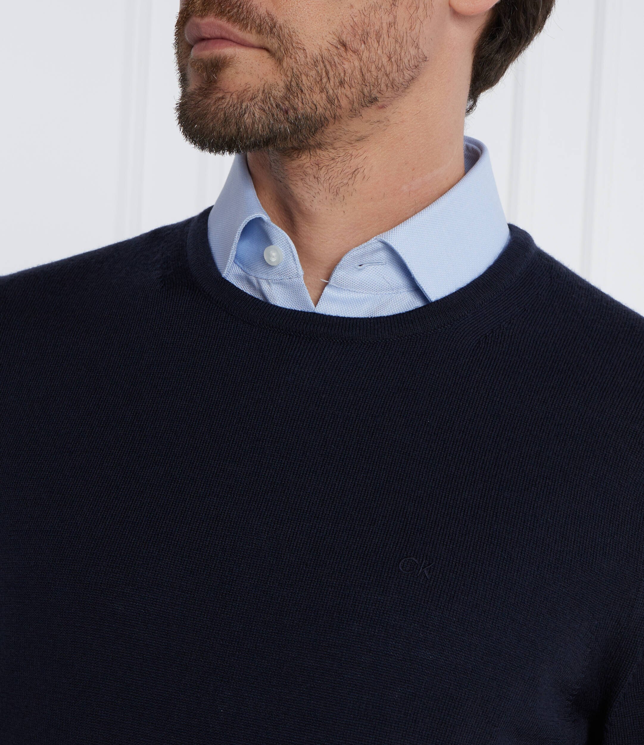 Calvin Klein De lână pulover | Regular Fit