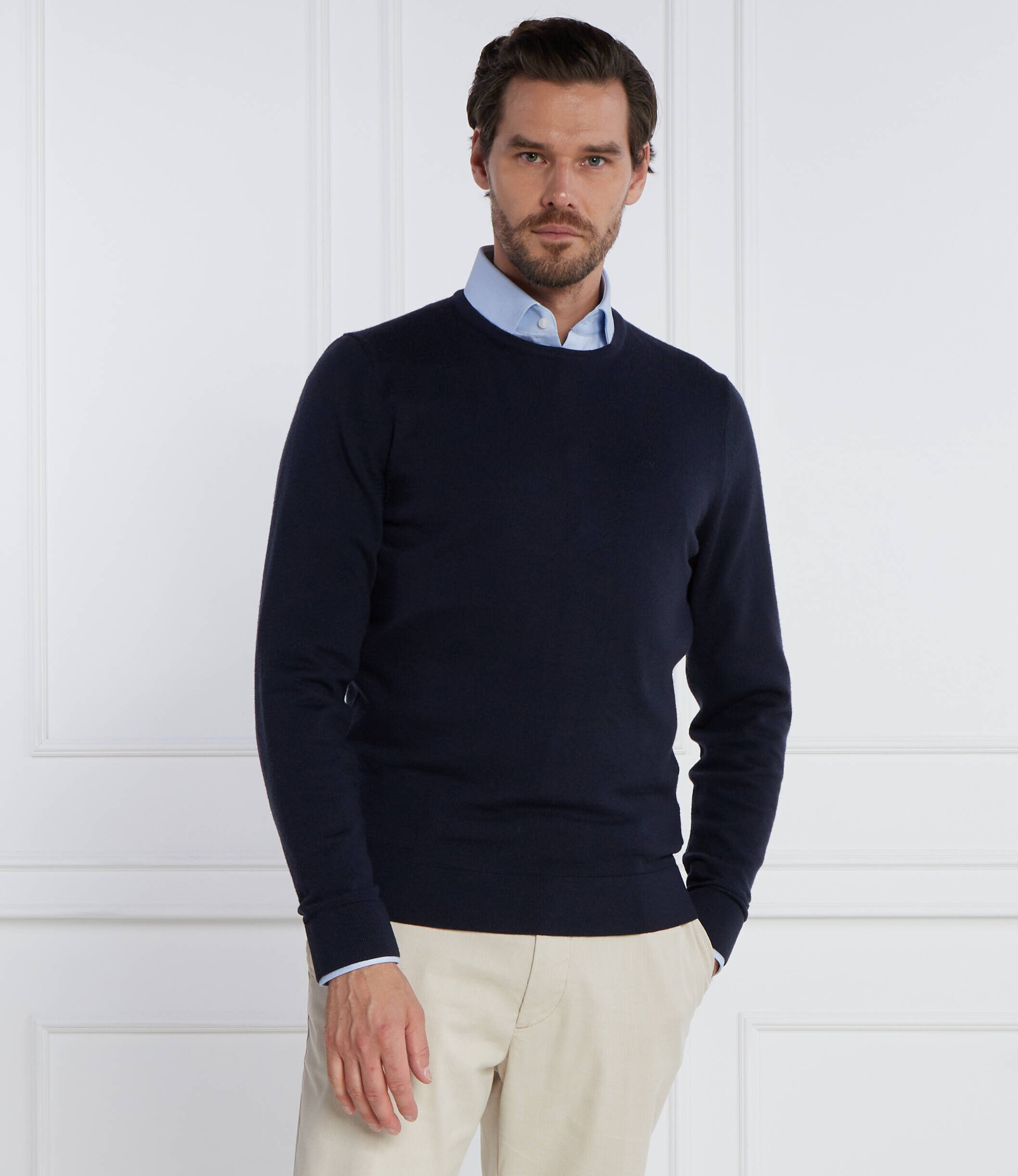 Calvin Klein De lână pulover | Regular Fit