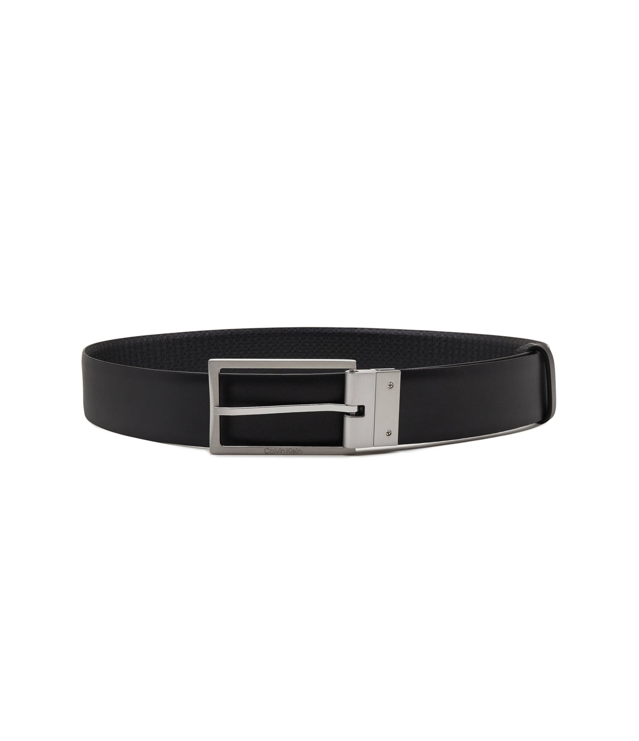 Calvin Klein De piele cu două fețe curea ADJ/REV SLIM FRAME MONO 35MM