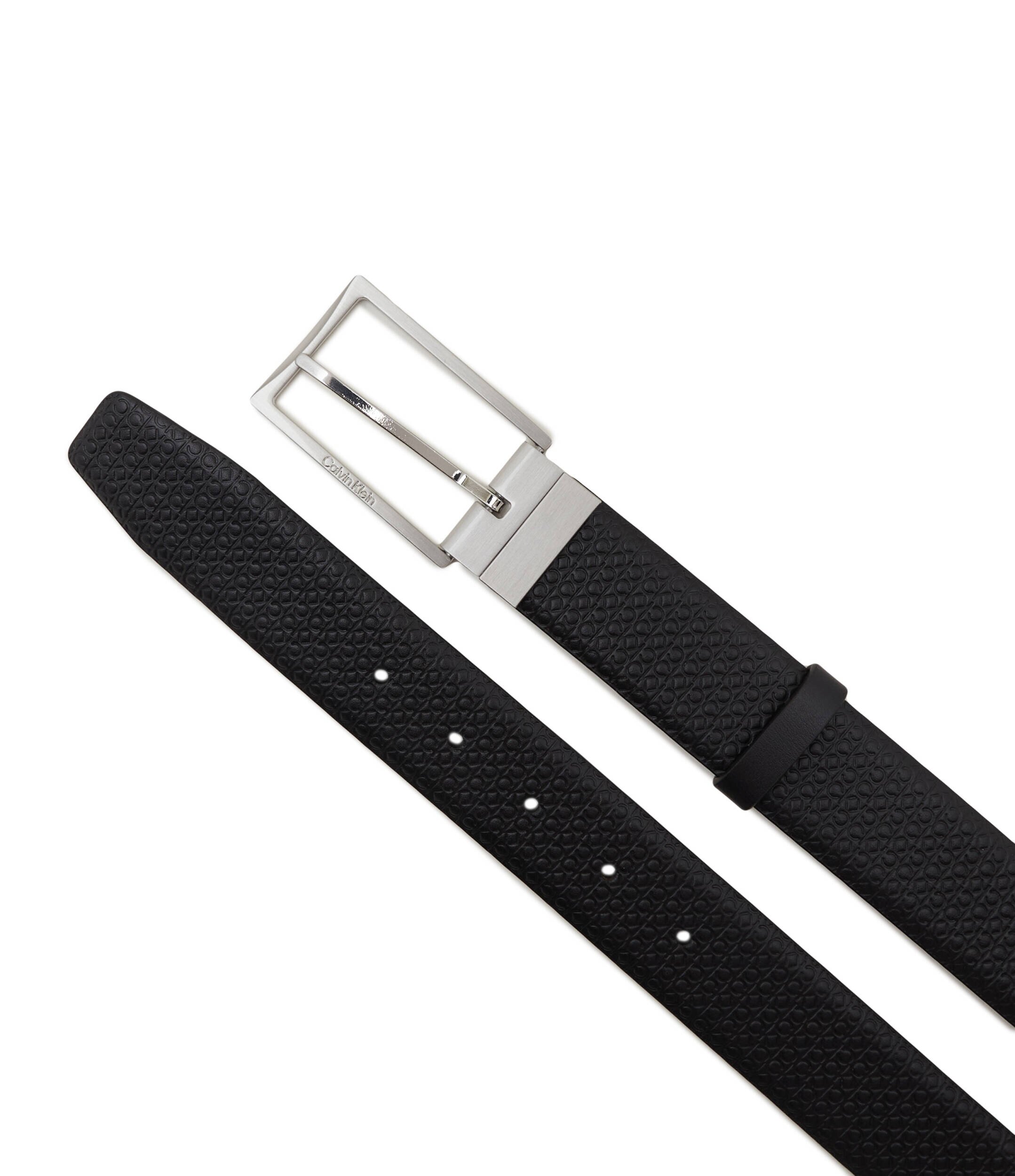 Calvin Klein De piele cu două fețe curea ADJ/REV SLIM FRAME MONO 35MM