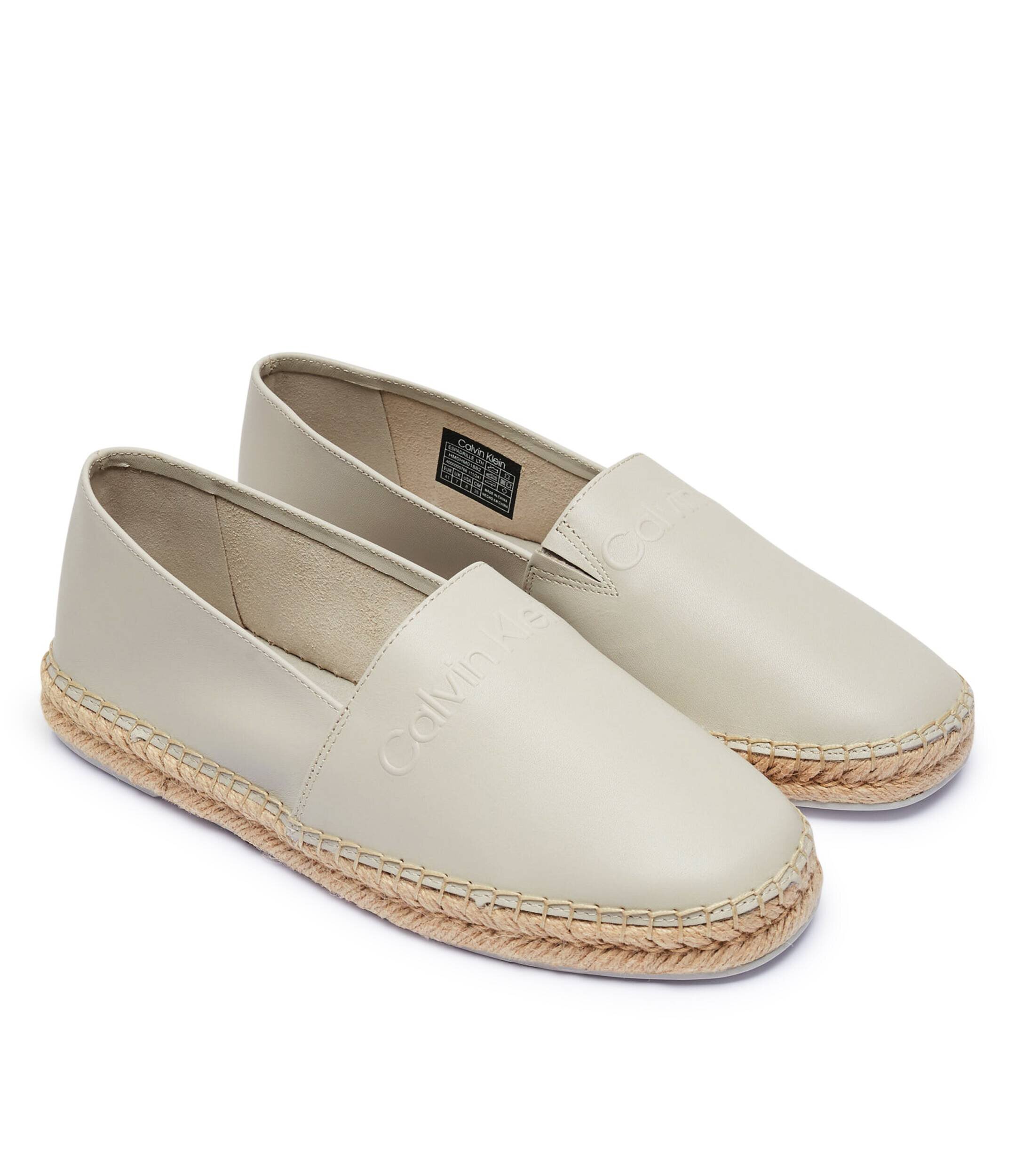 Calvin Klein De piele espadrile