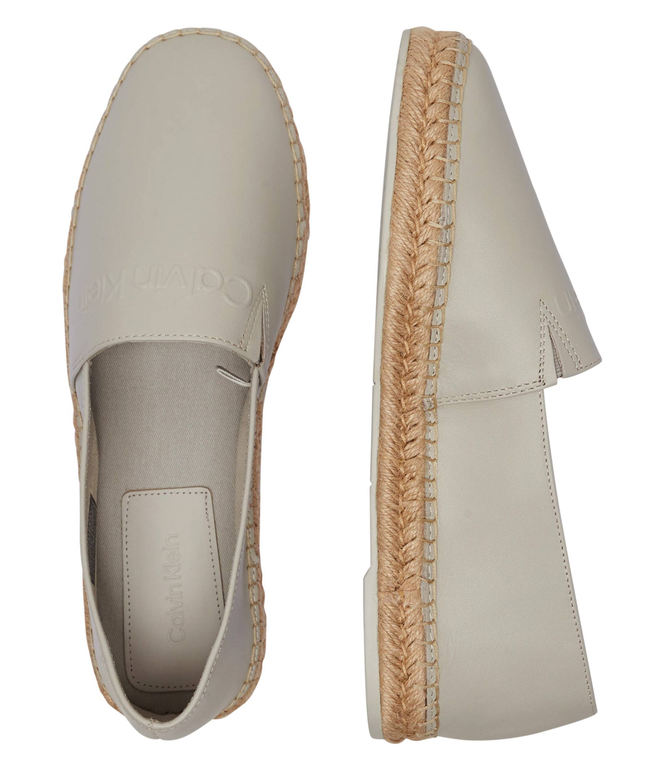 Calvin Klein De piele espadrile