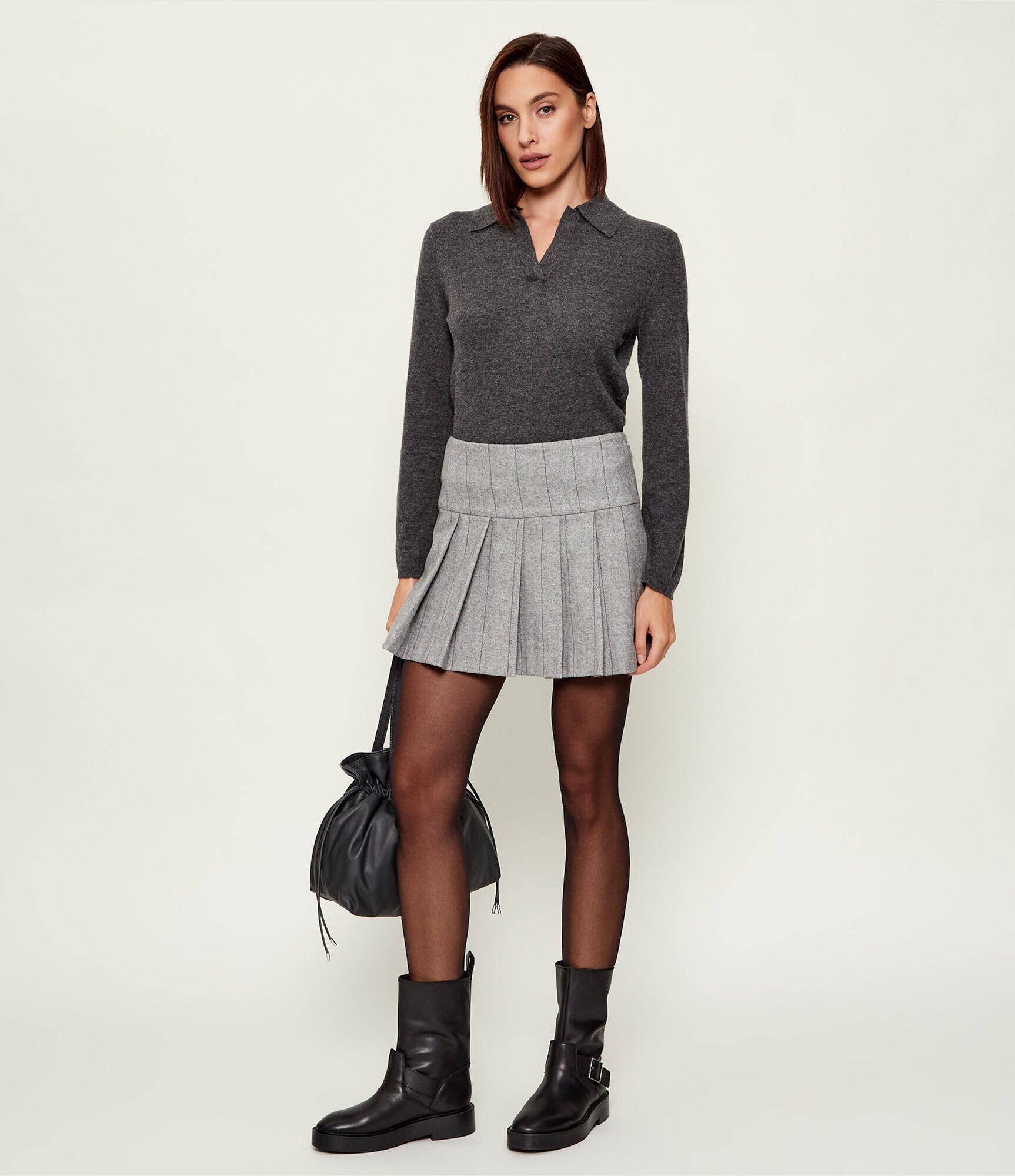 Calvin Klein De piele ghete biker