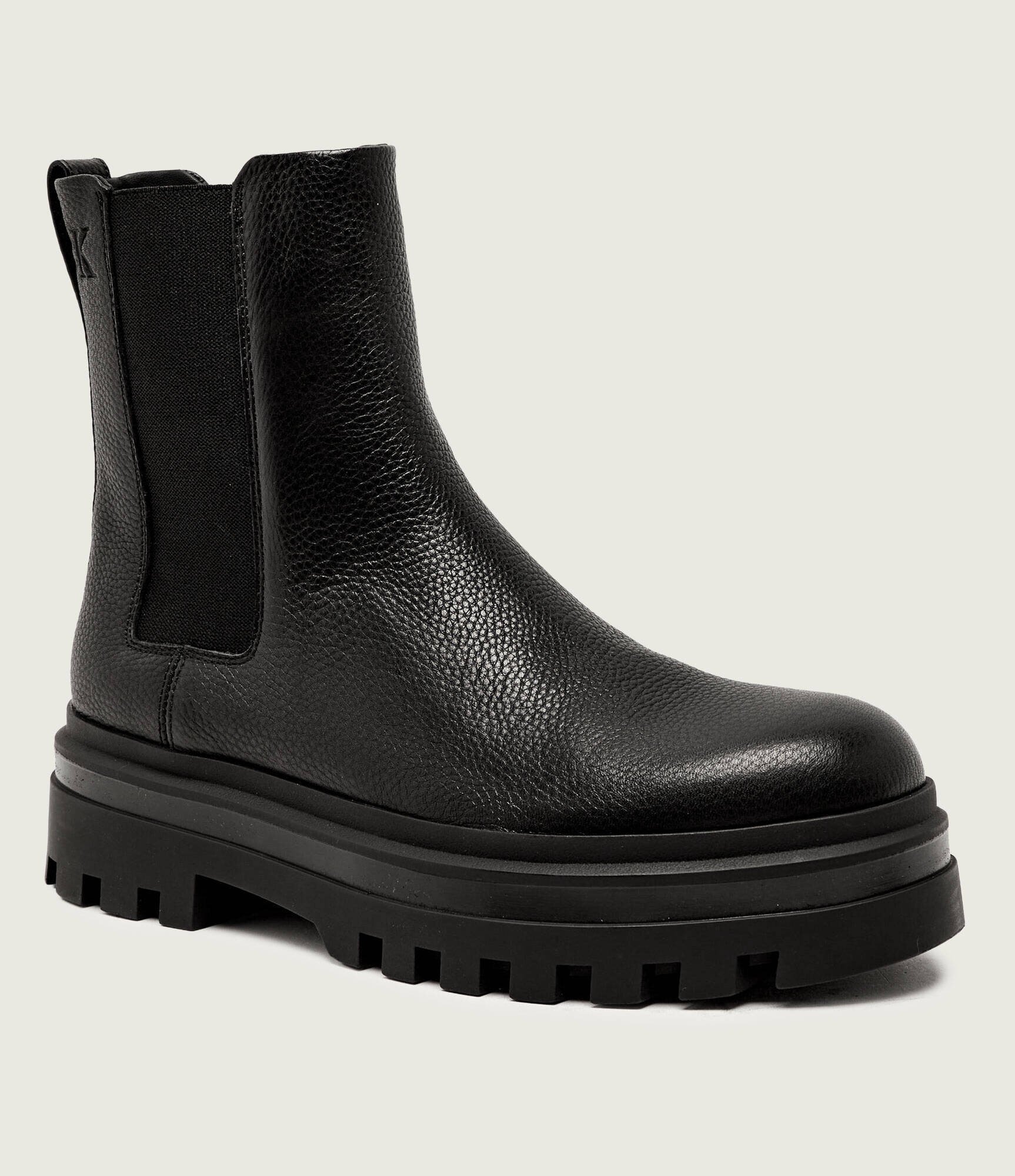 Calvin Klein De piele ghete chelsea LUGGED CHELSEA
